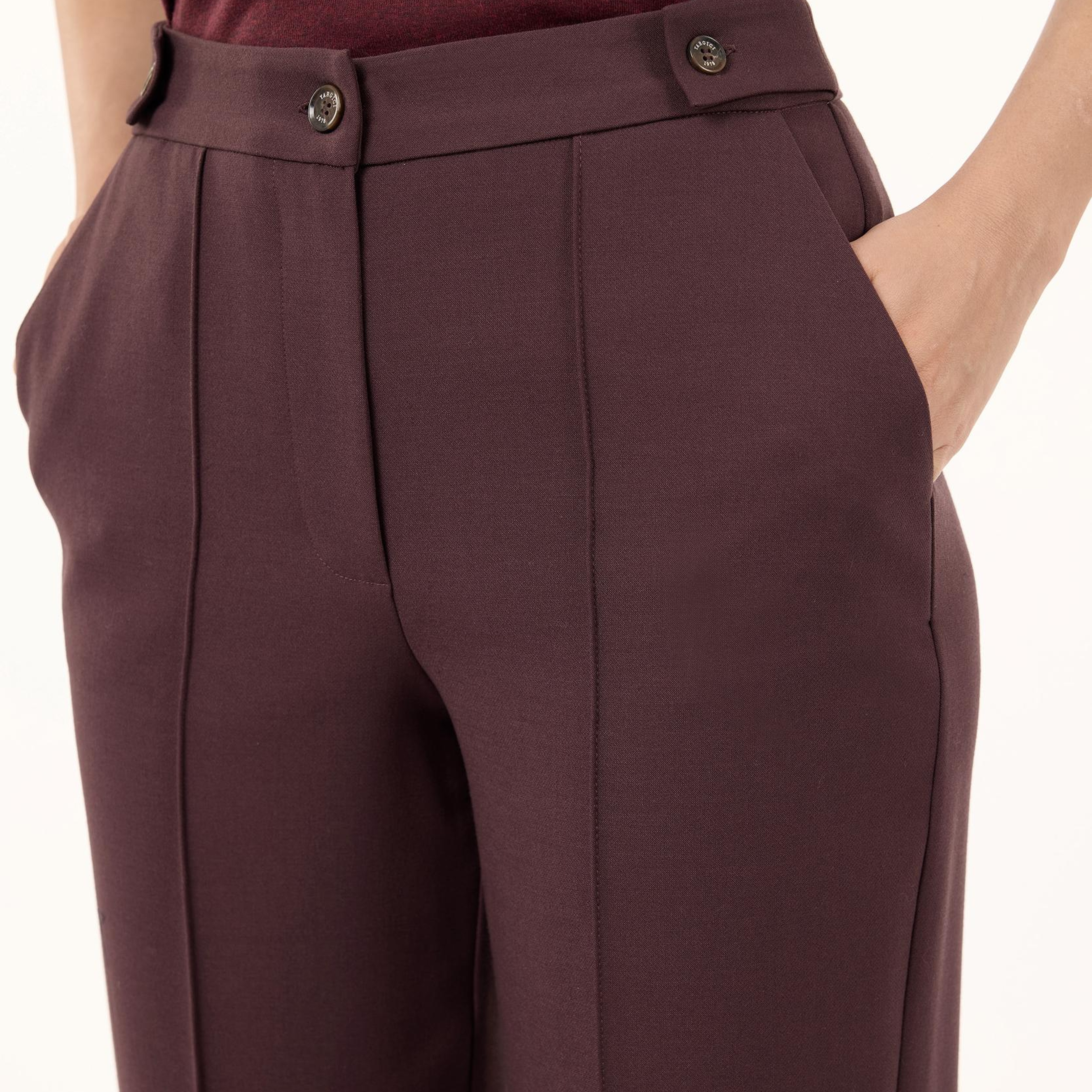 YARGICI Düz Normal Bel Pantolon