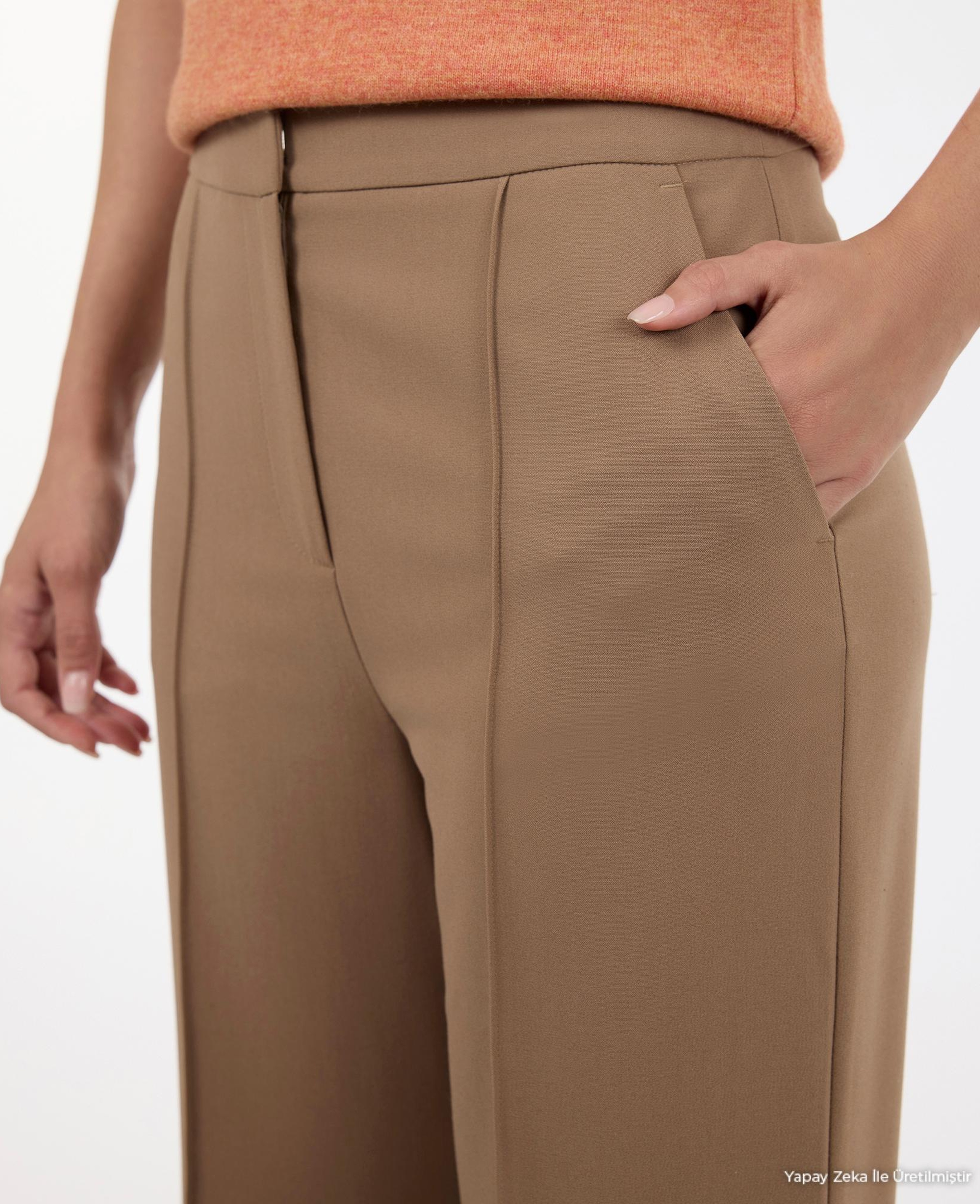 YARGICI Flare Yüksek Bel Pantolon