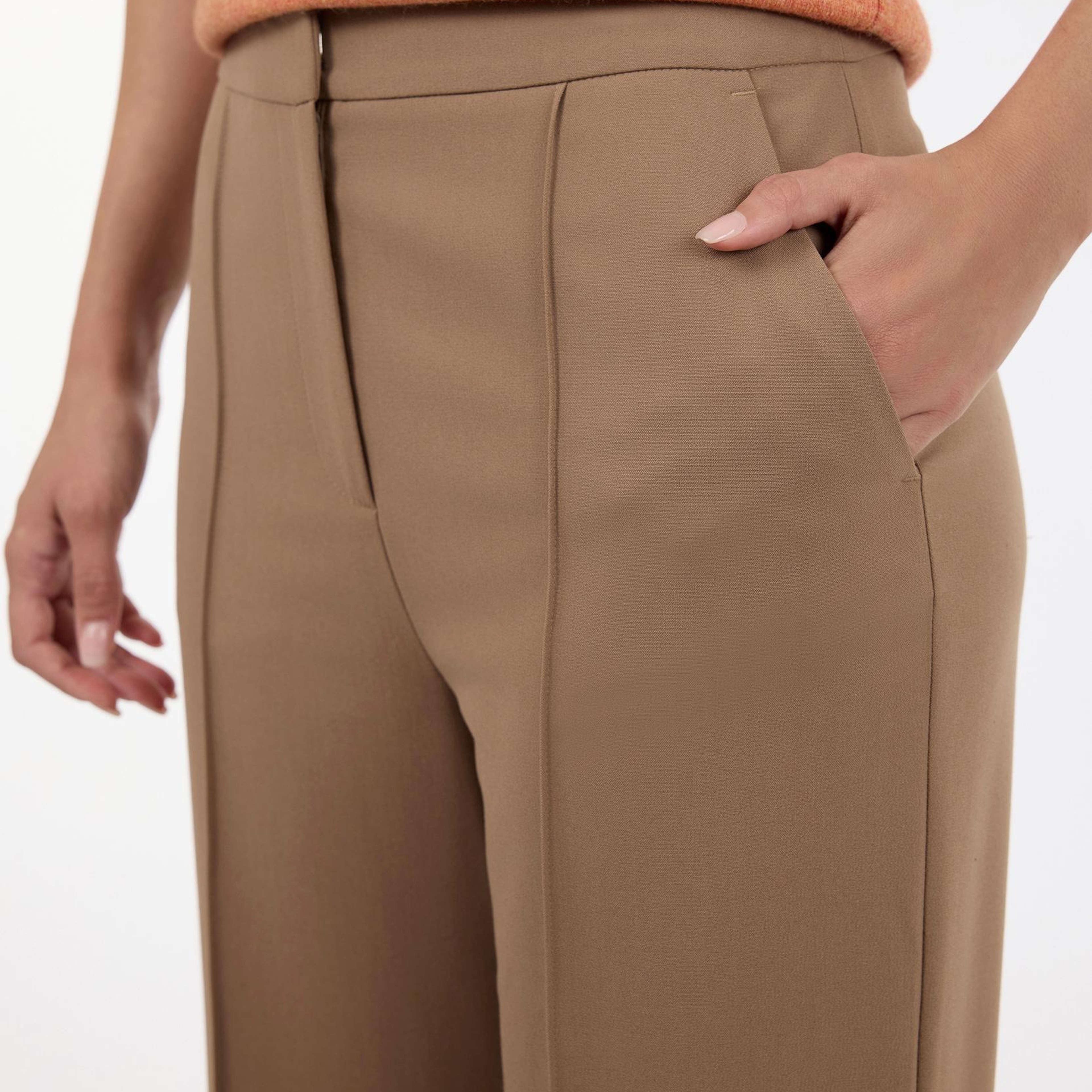 YARGICI Flare Yüksek Bel Pantolon