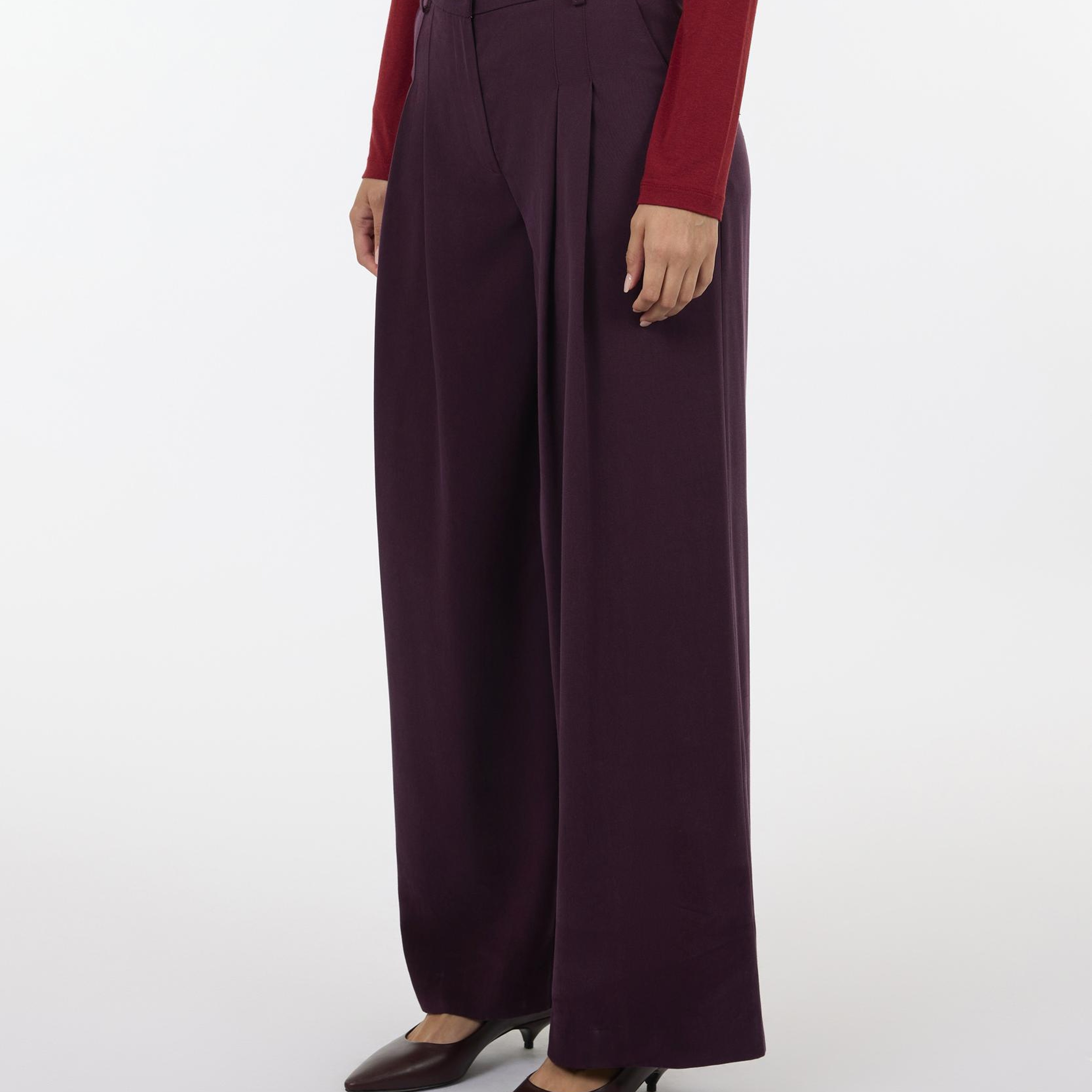 YARGICI Wide Leg Normal Bel Pantolon