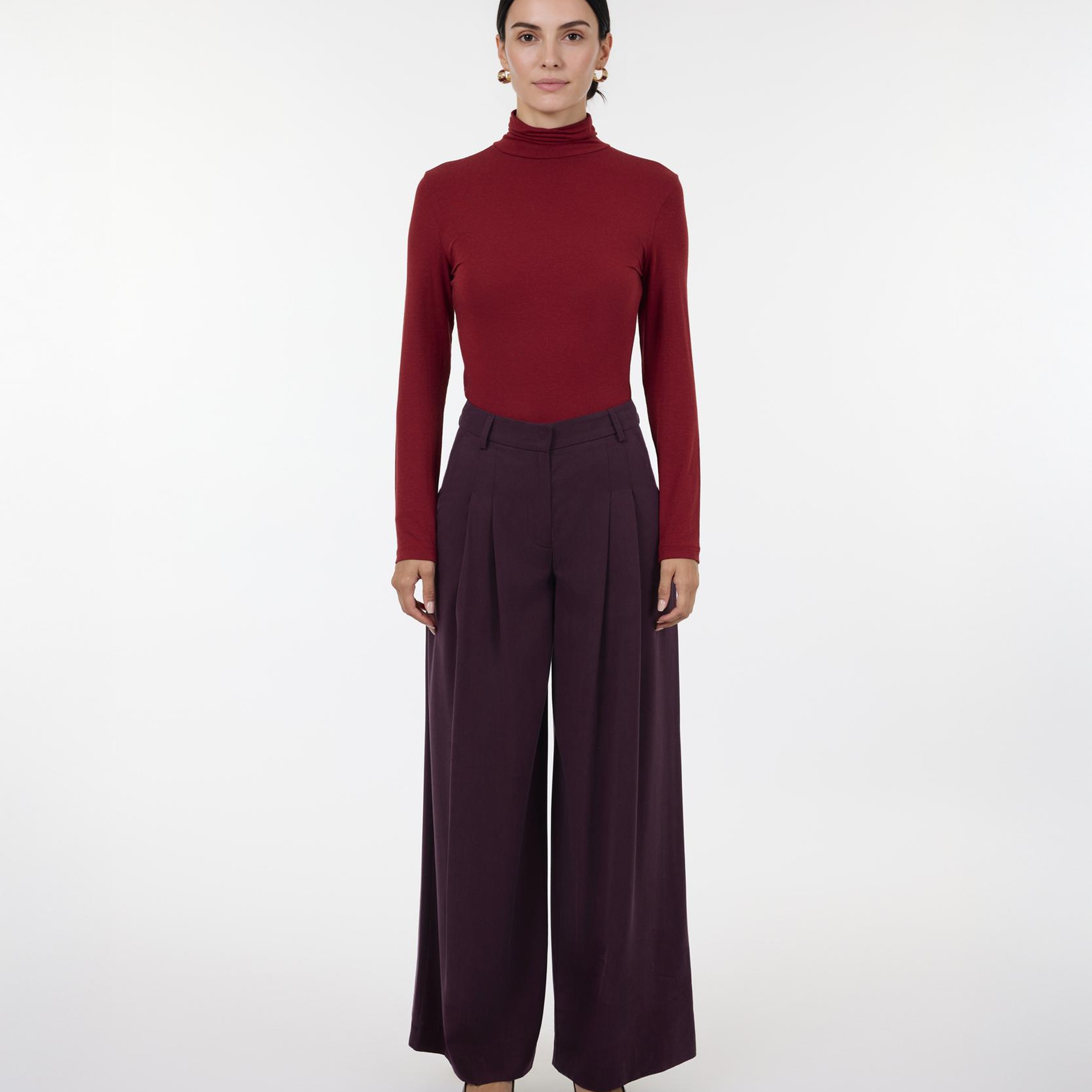 YARGICI Wide Leg Normal Bel Pantolon