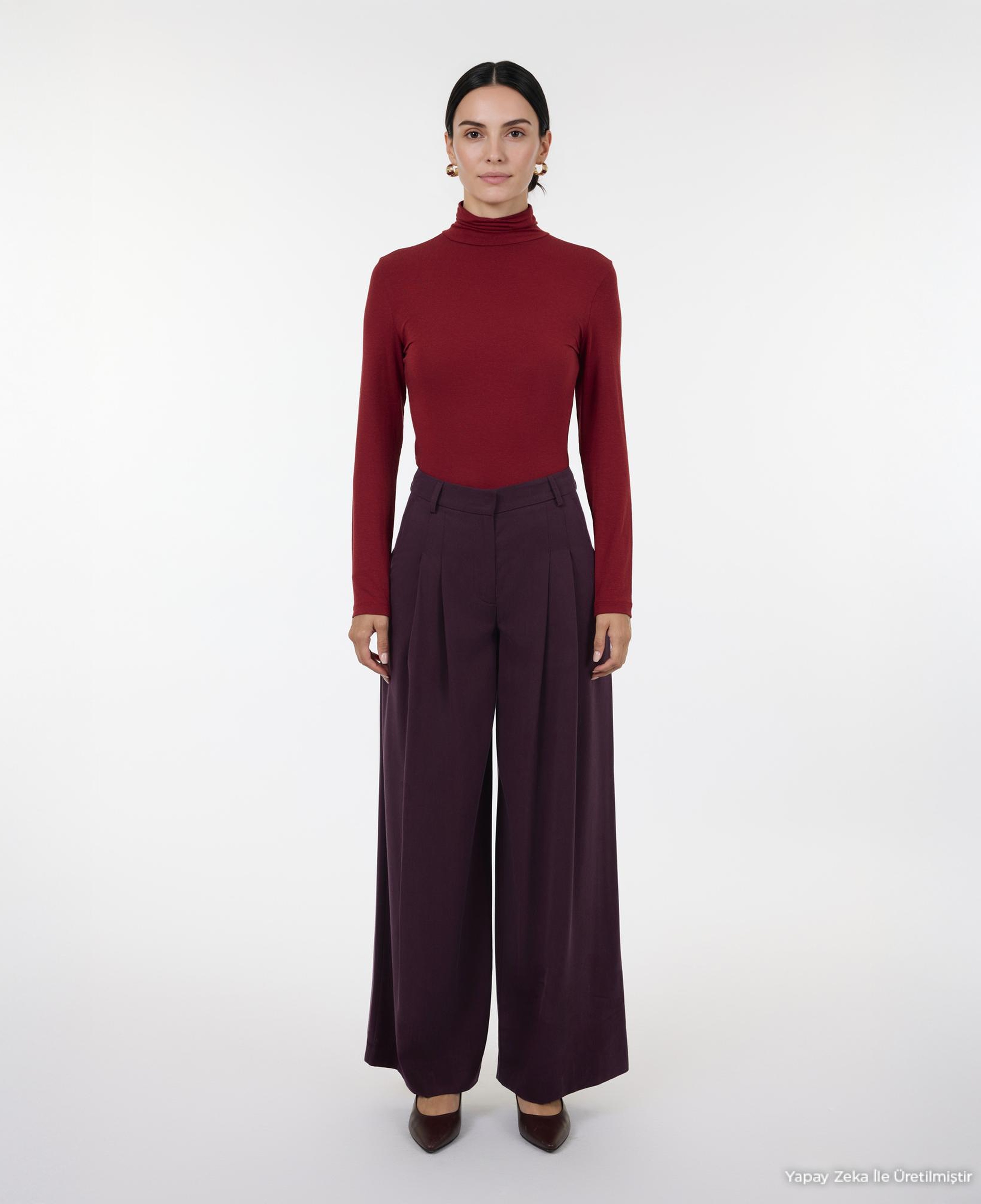 YARGICI Wide Leg Normal Bel Pantolon