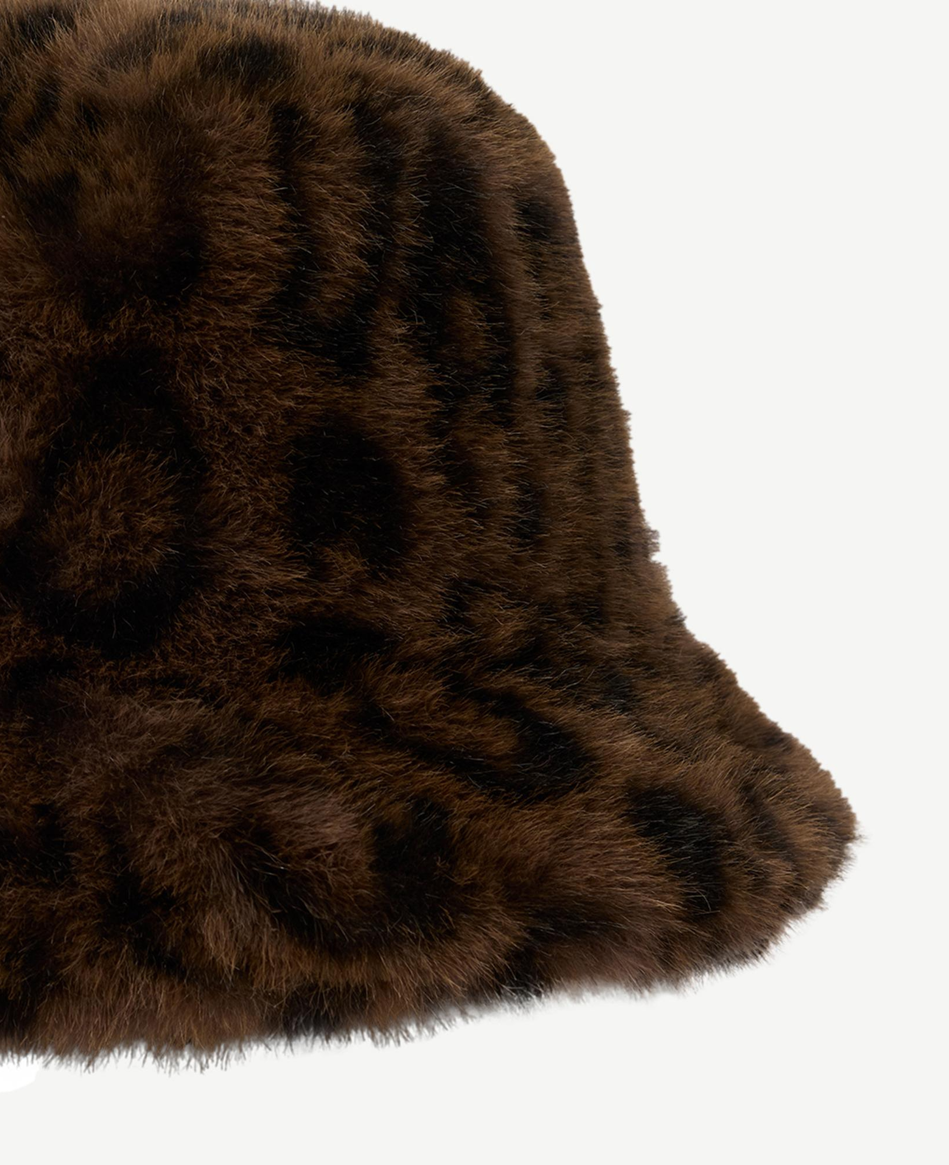 YARGICI Leopar Desenli Kloşe Şapka