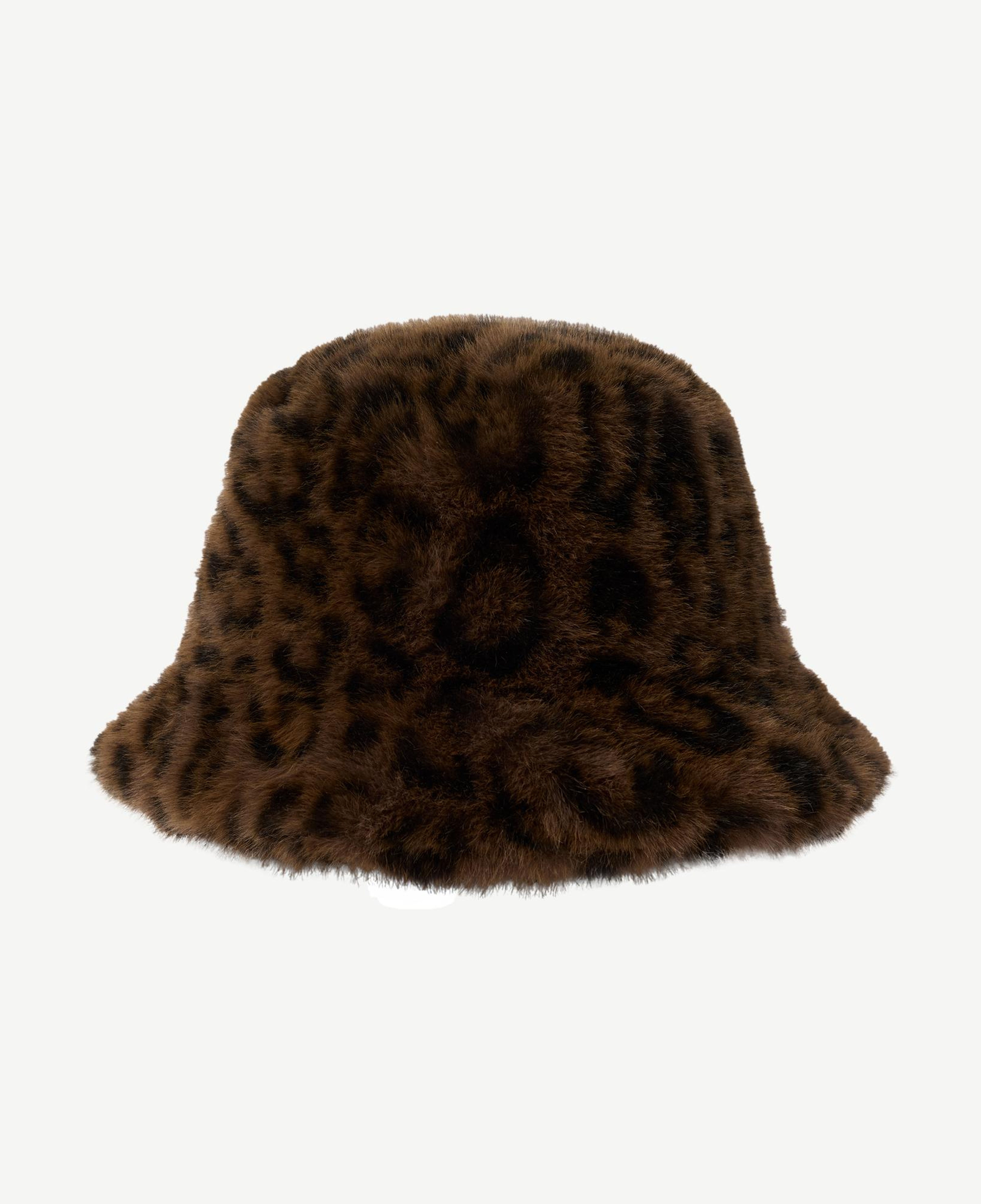 YARGICI Leopar Desenli Kloşe Şapka