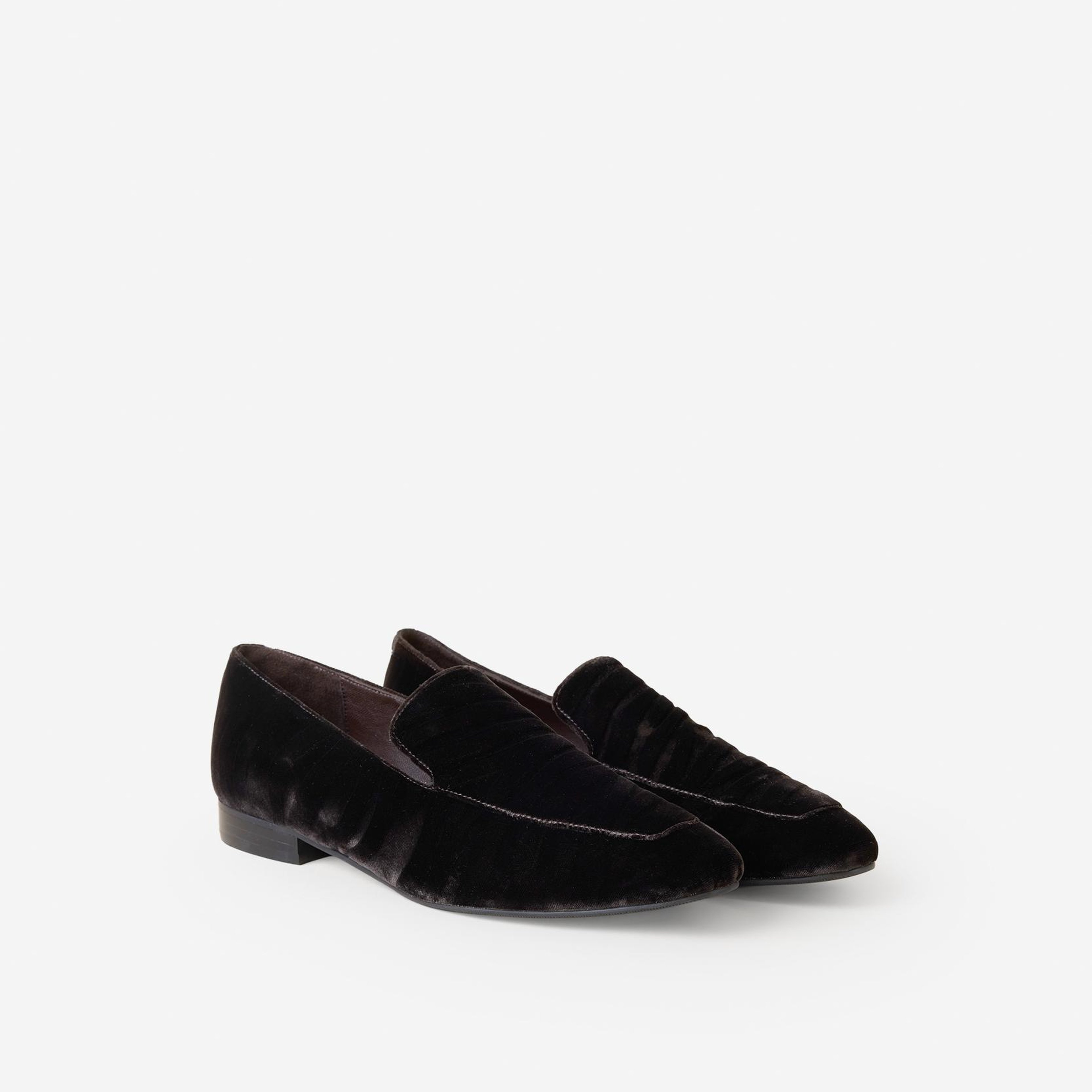 YARGICI Kadife Zebra Baskılı Loafer