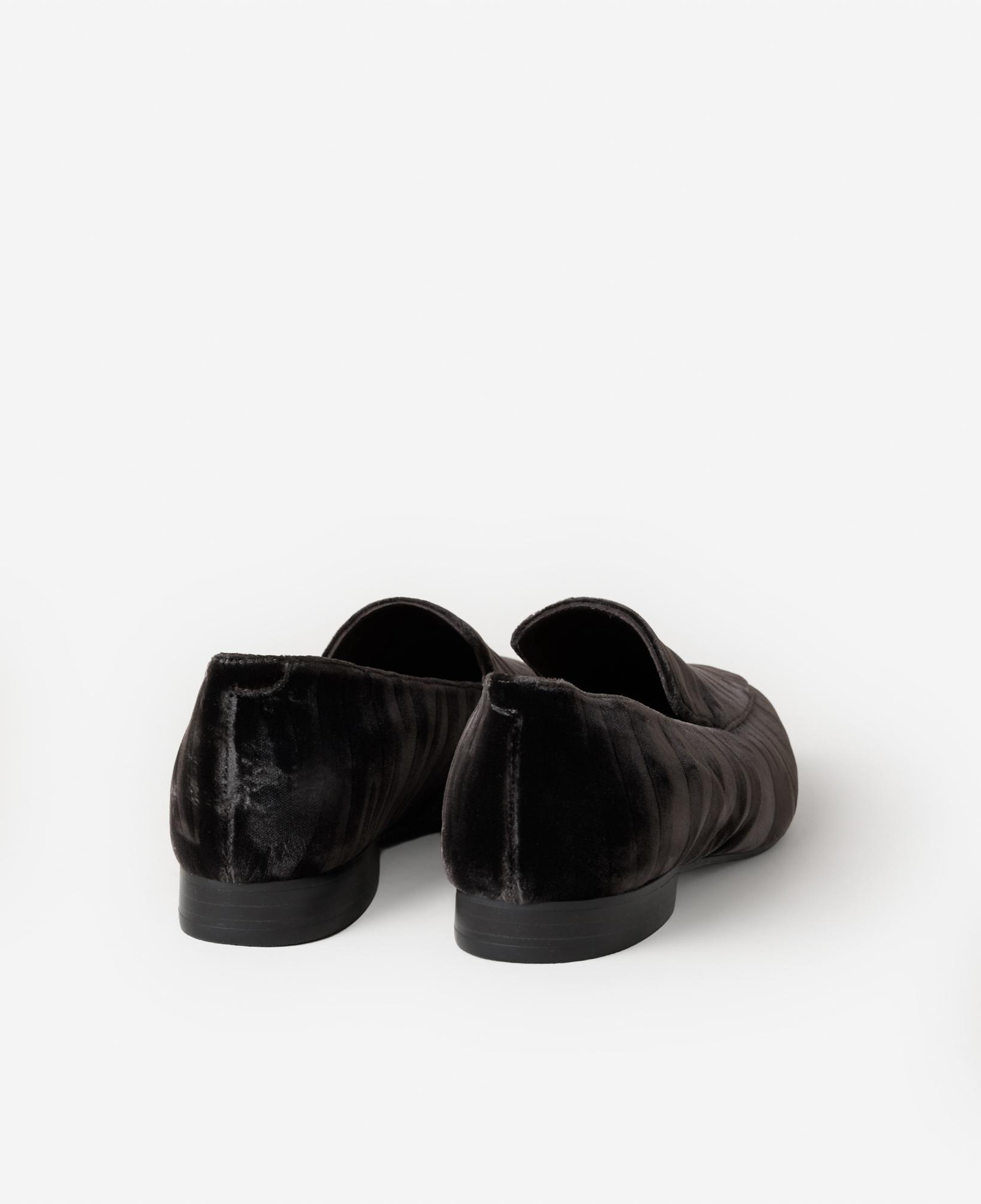 YARGICI Kadife Zebra Baskılı Loafer