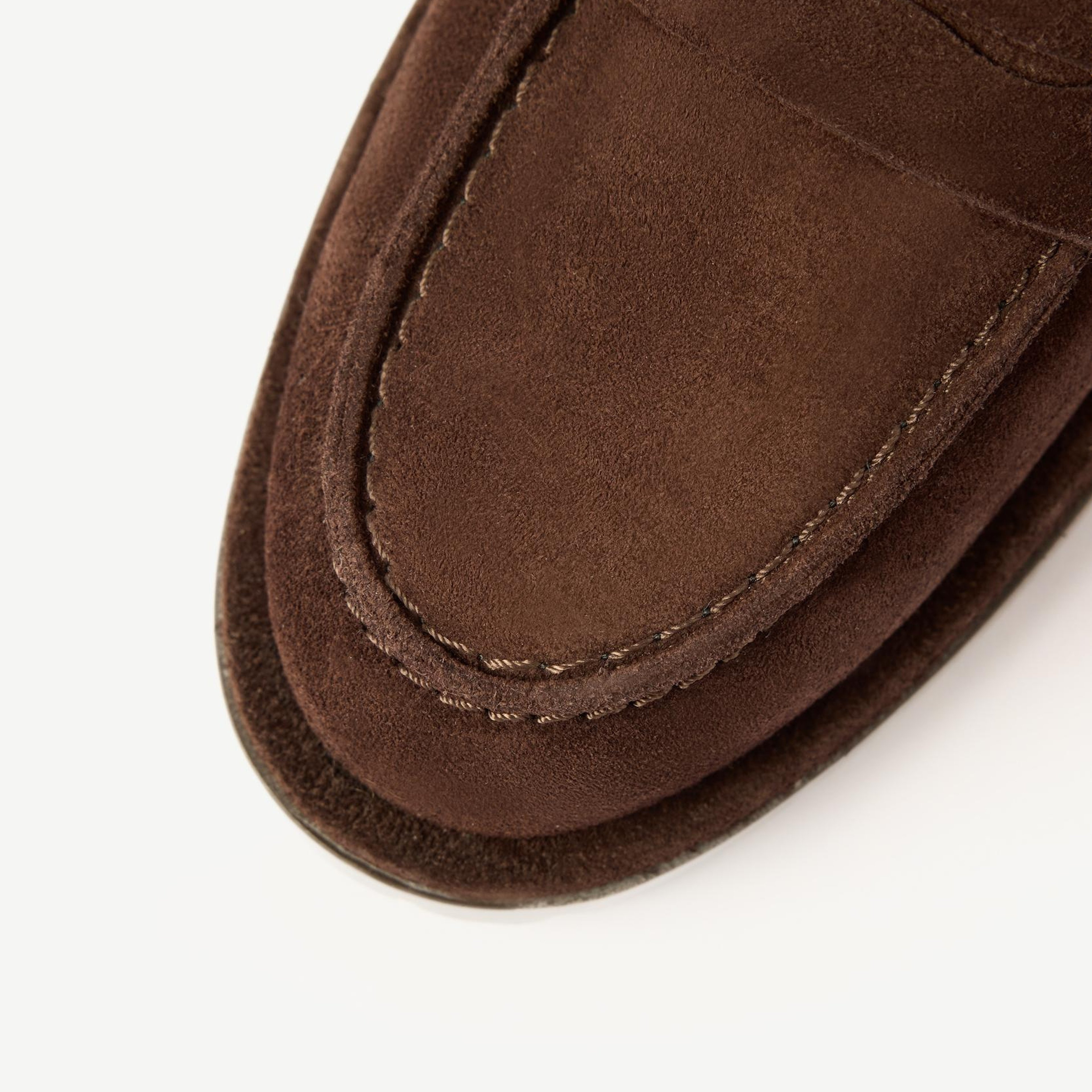 YARGICI Kürklü Süet Loafer