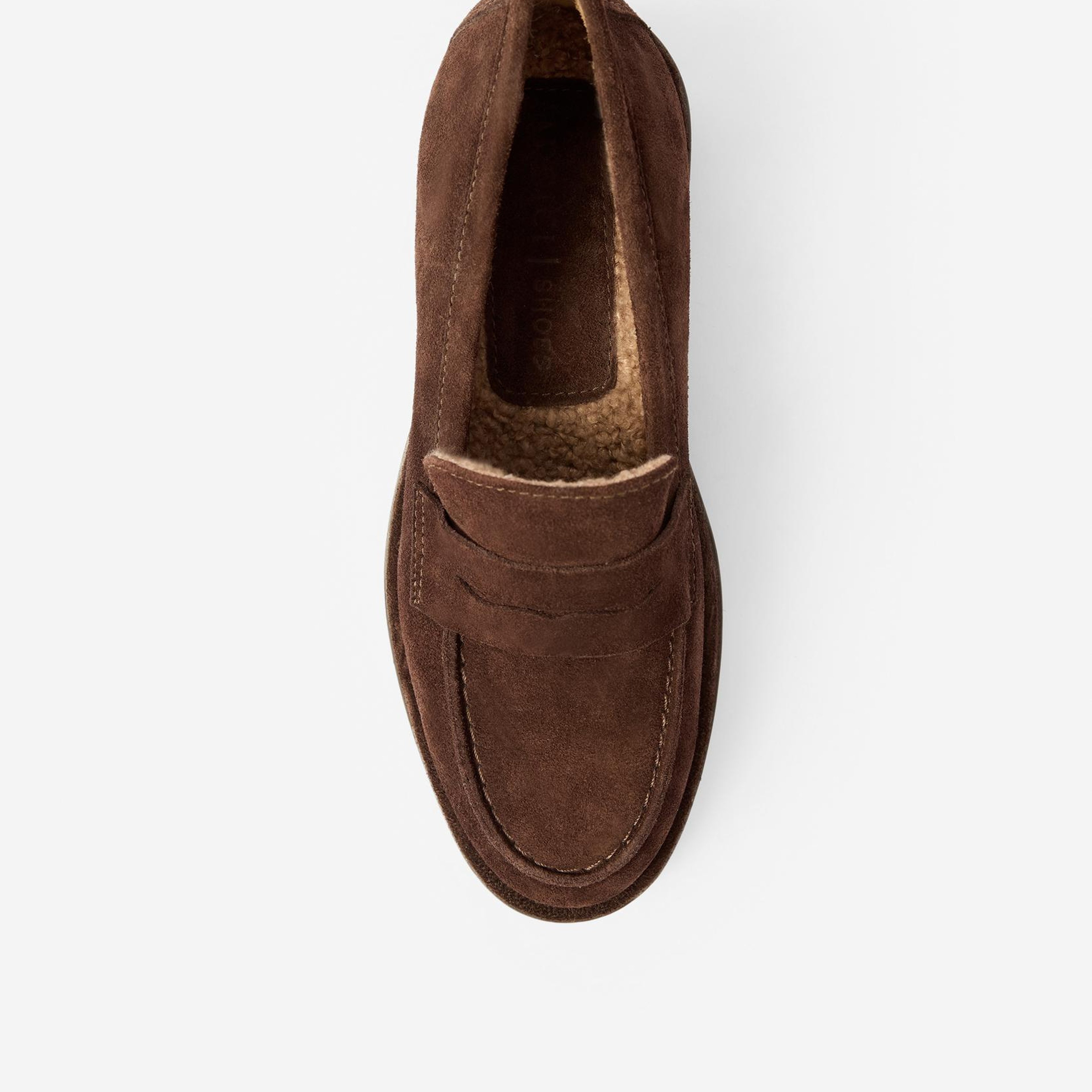 YARGICI Kürklü Süet Loafer