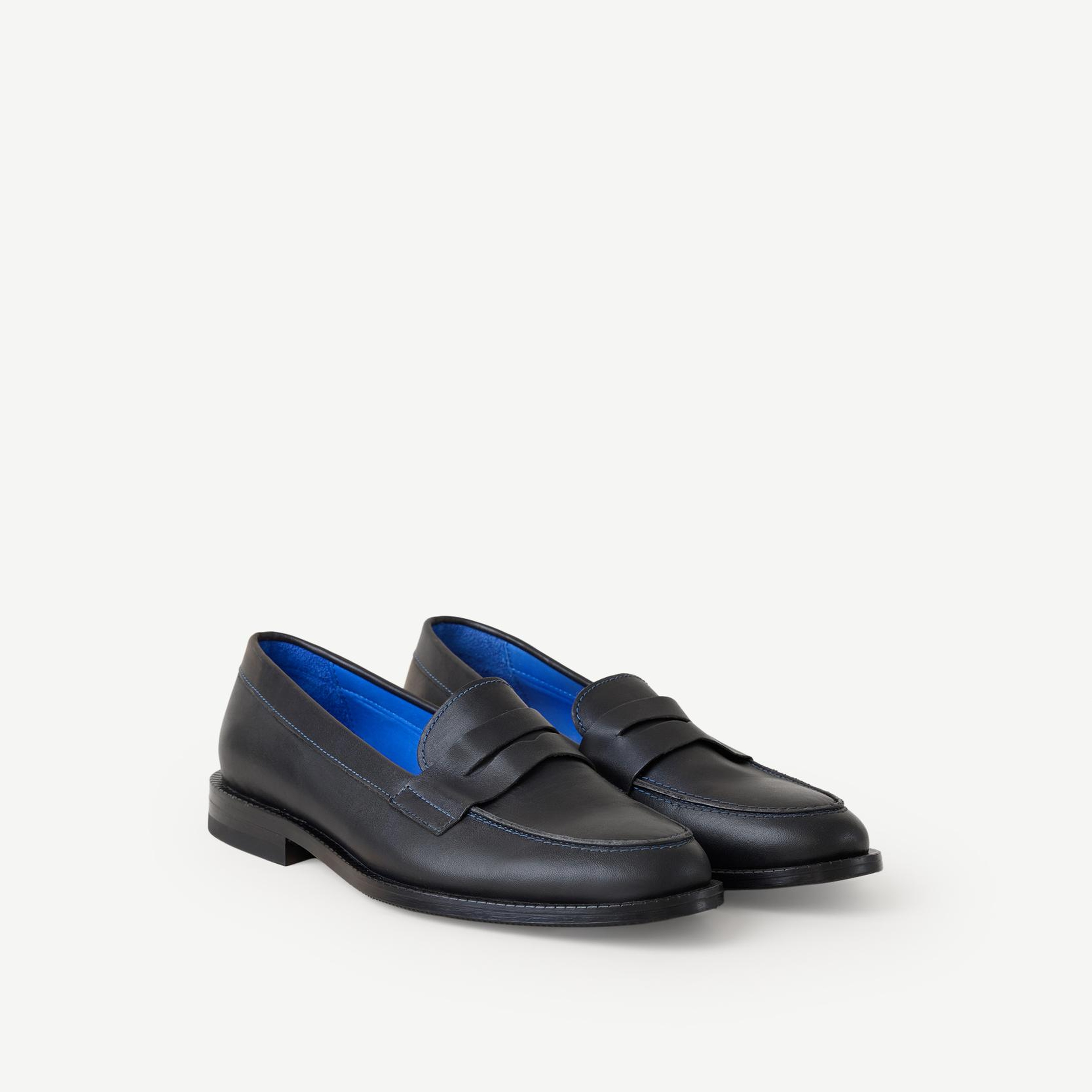 YARGICI Deri Renkli Astarlı Loafer