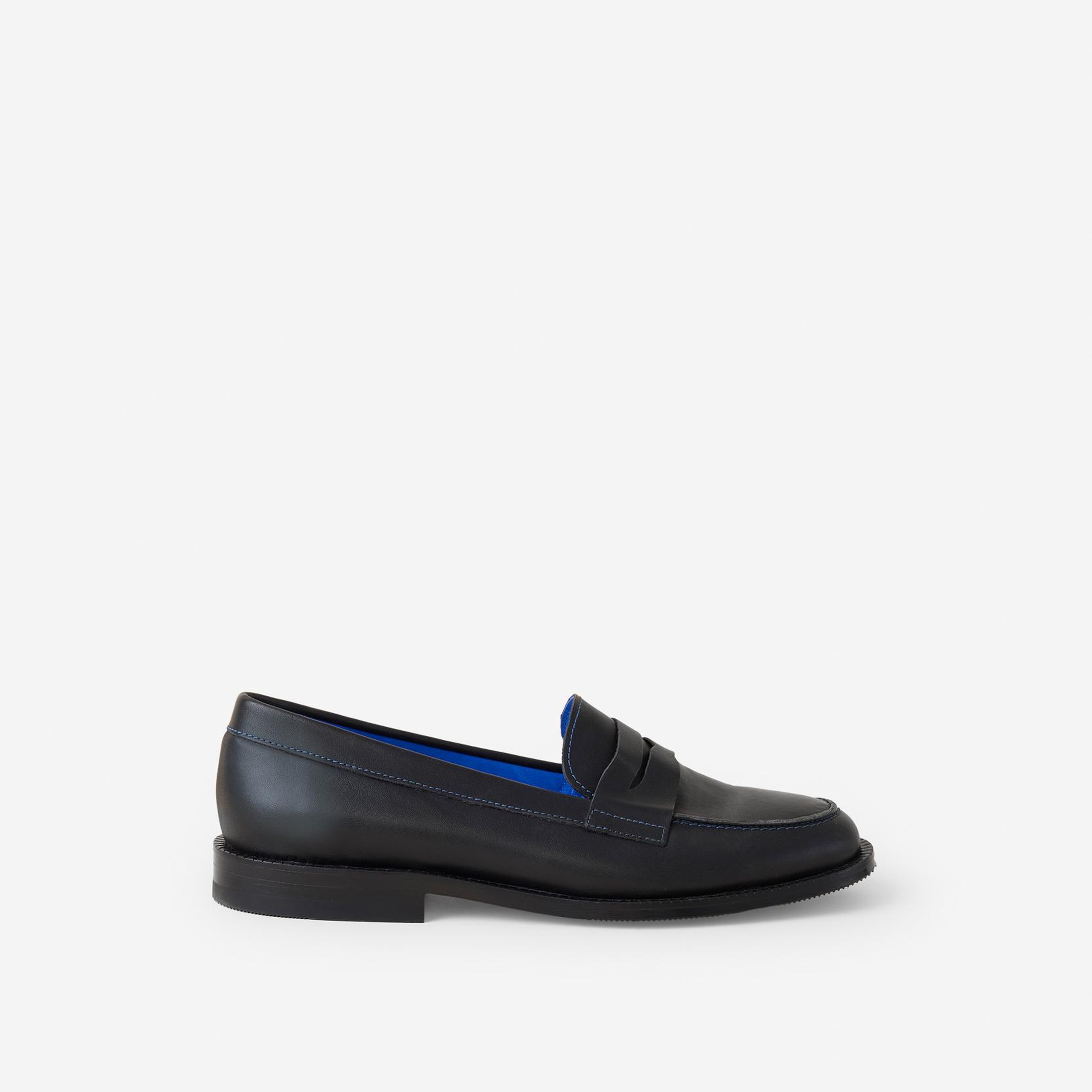 YARGICI Deri Renkli Astarlı Loafer