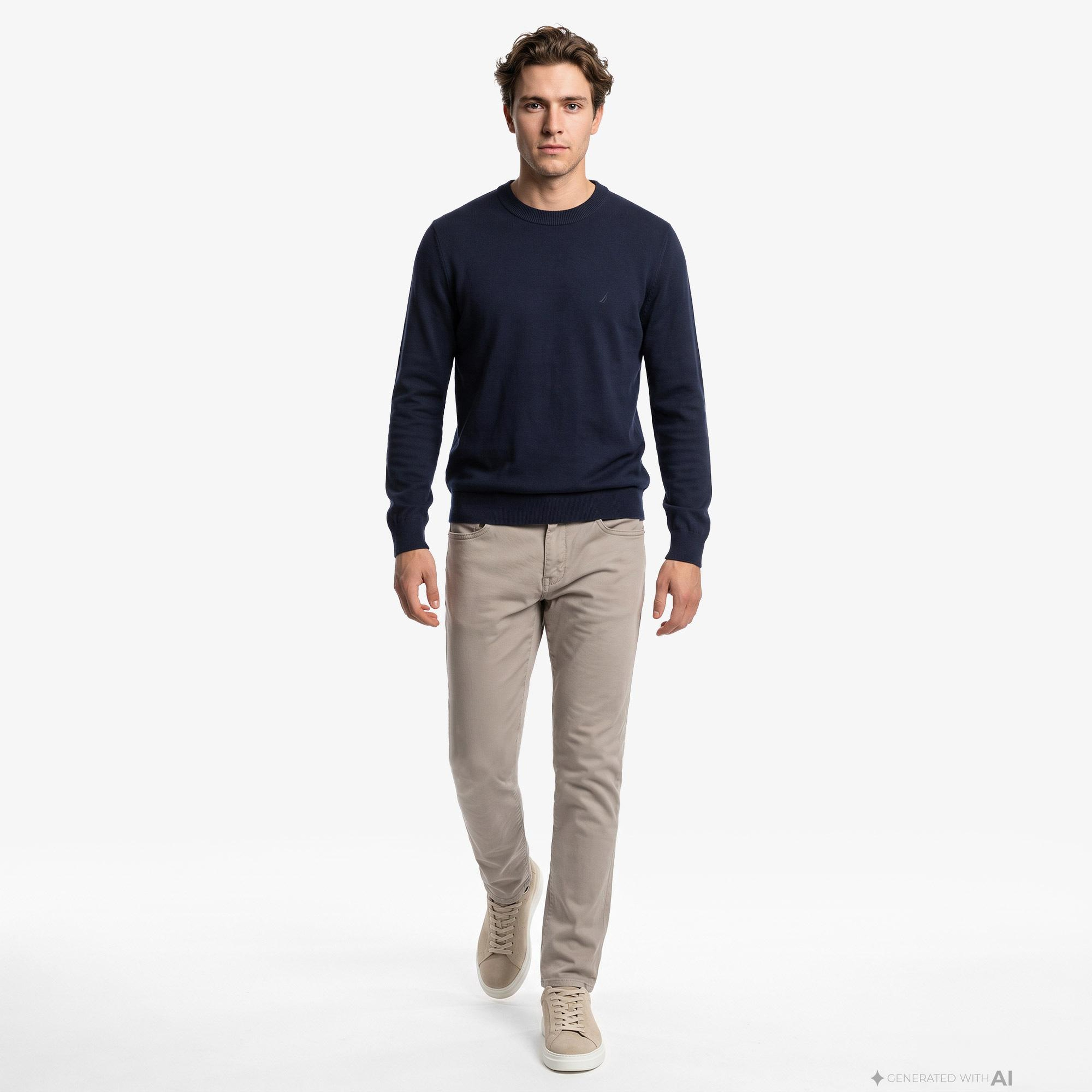 Nautica Erkek Haki Slim Fit Pantolon