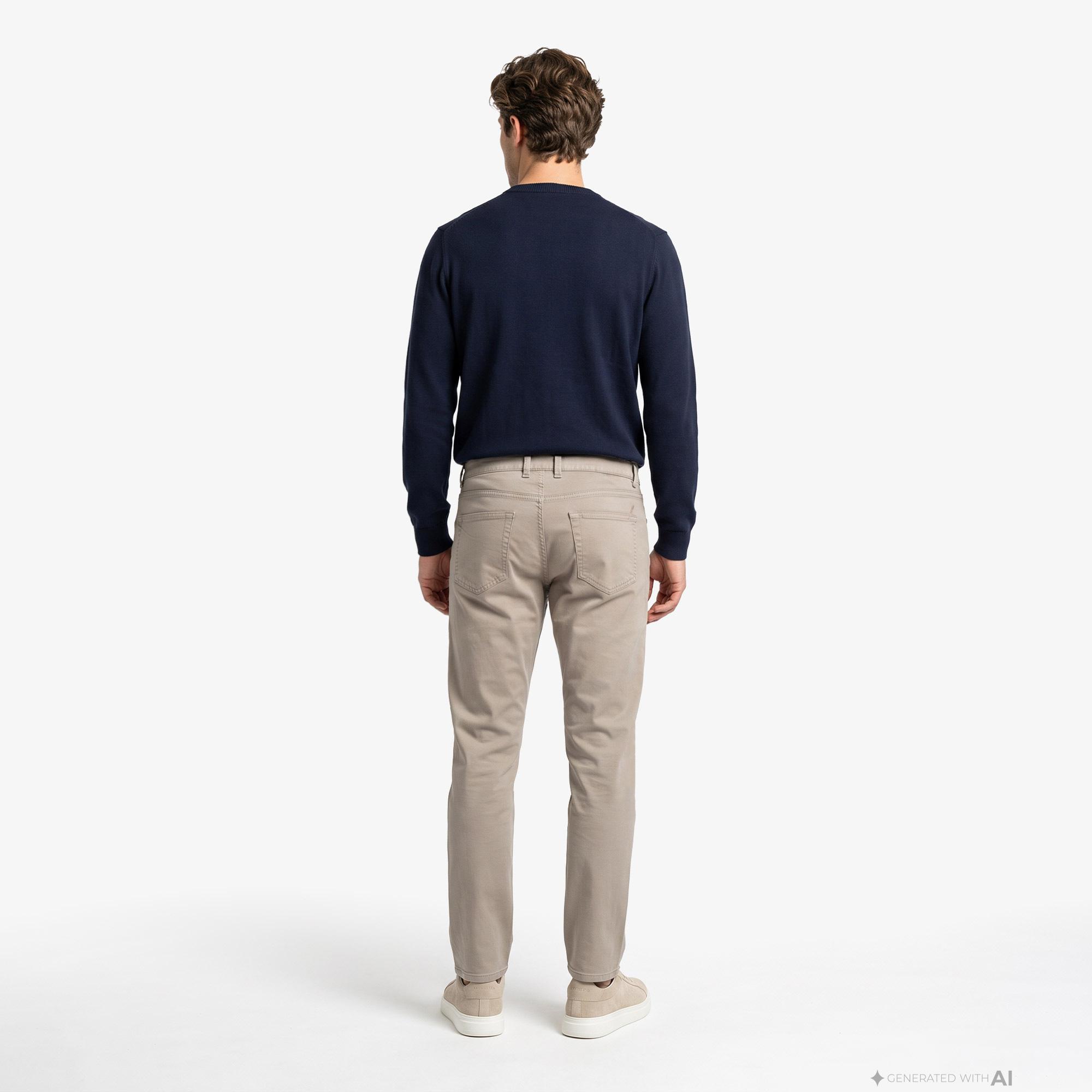 Nautica Erkek Haki Slim Fit Pantolon