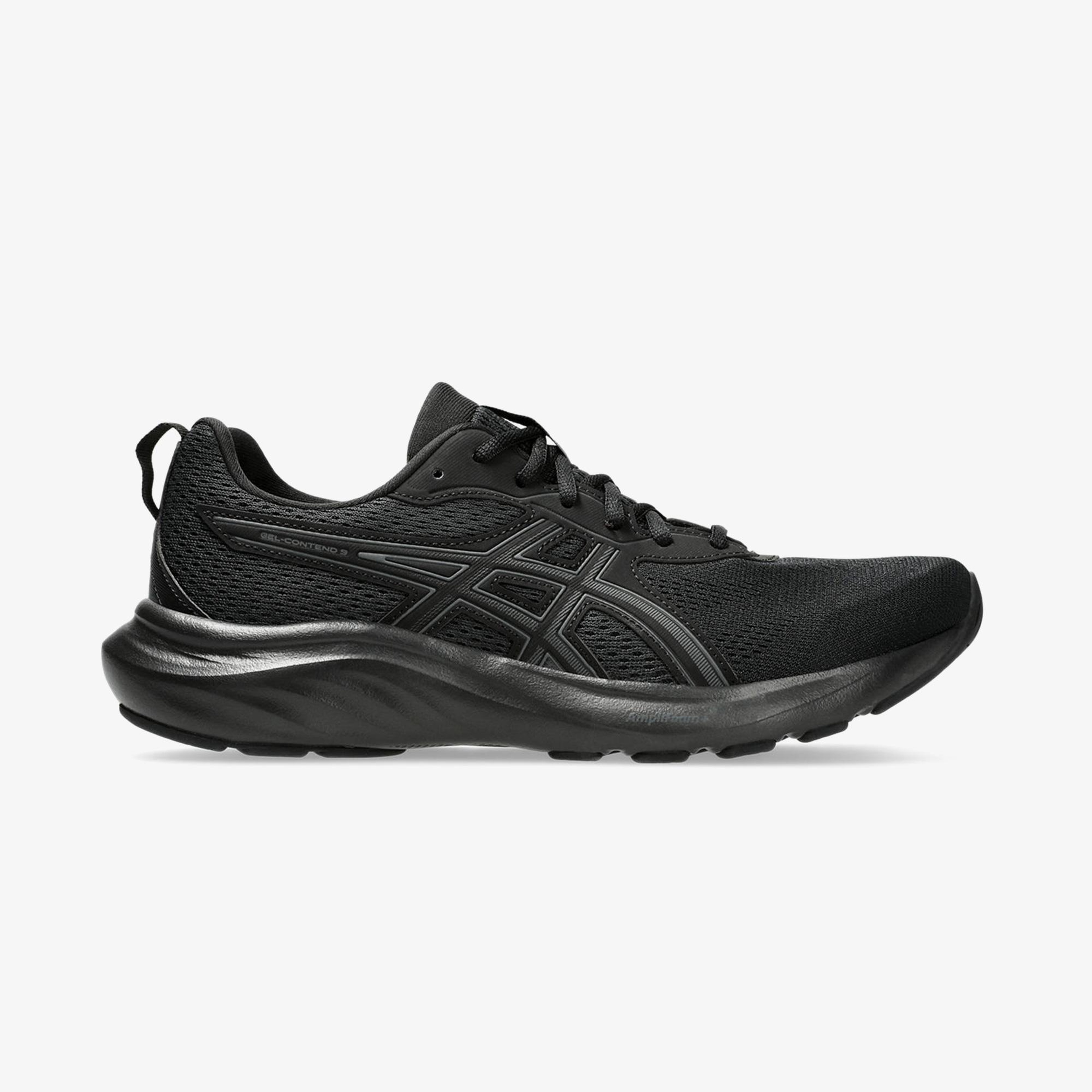 Asics Gel Contend 9 Erkek Siyah Koşu Ayakkabısı