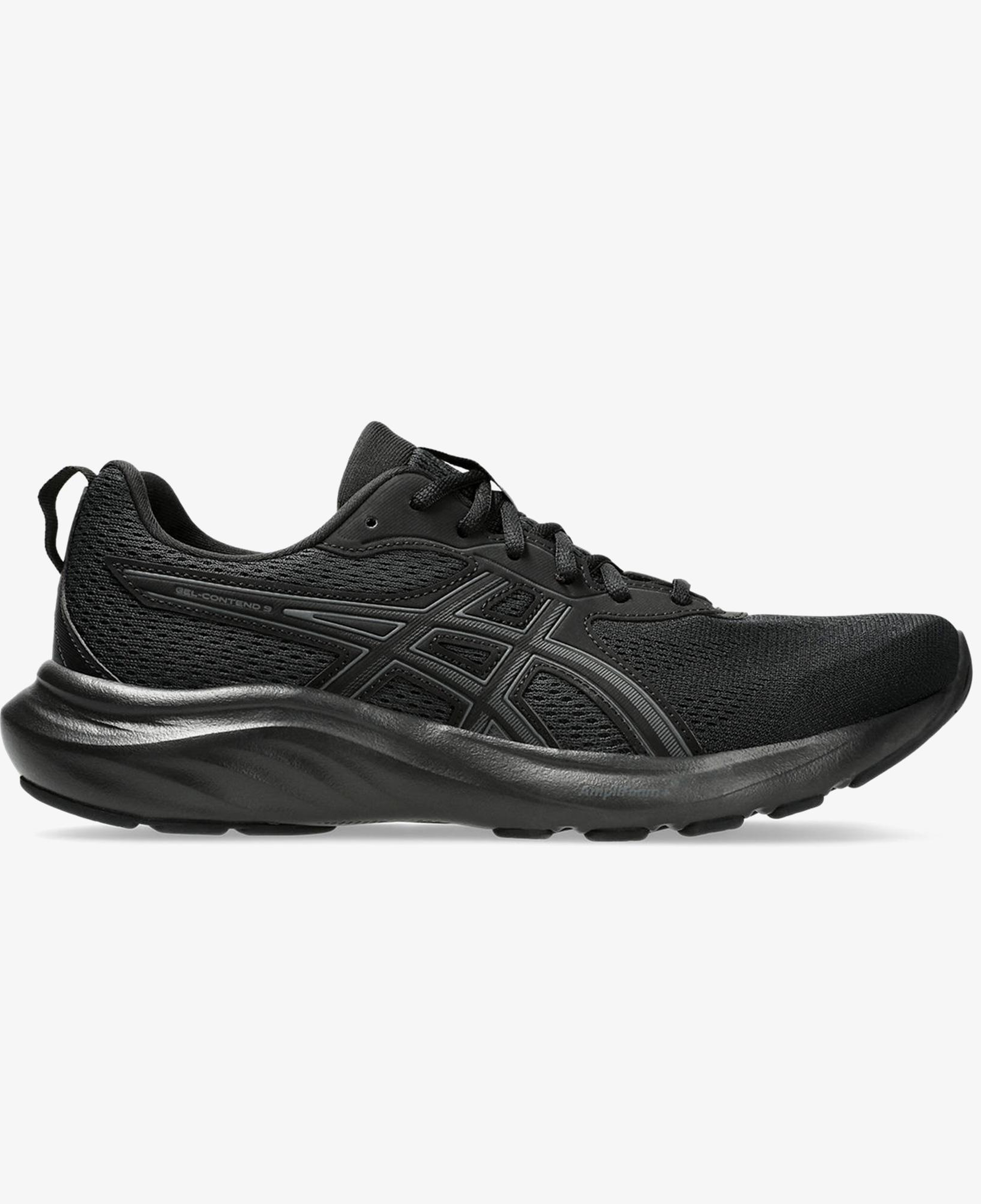 Asics Gel Contend 9 Erkek Siyah Koşu Ayakkabısı