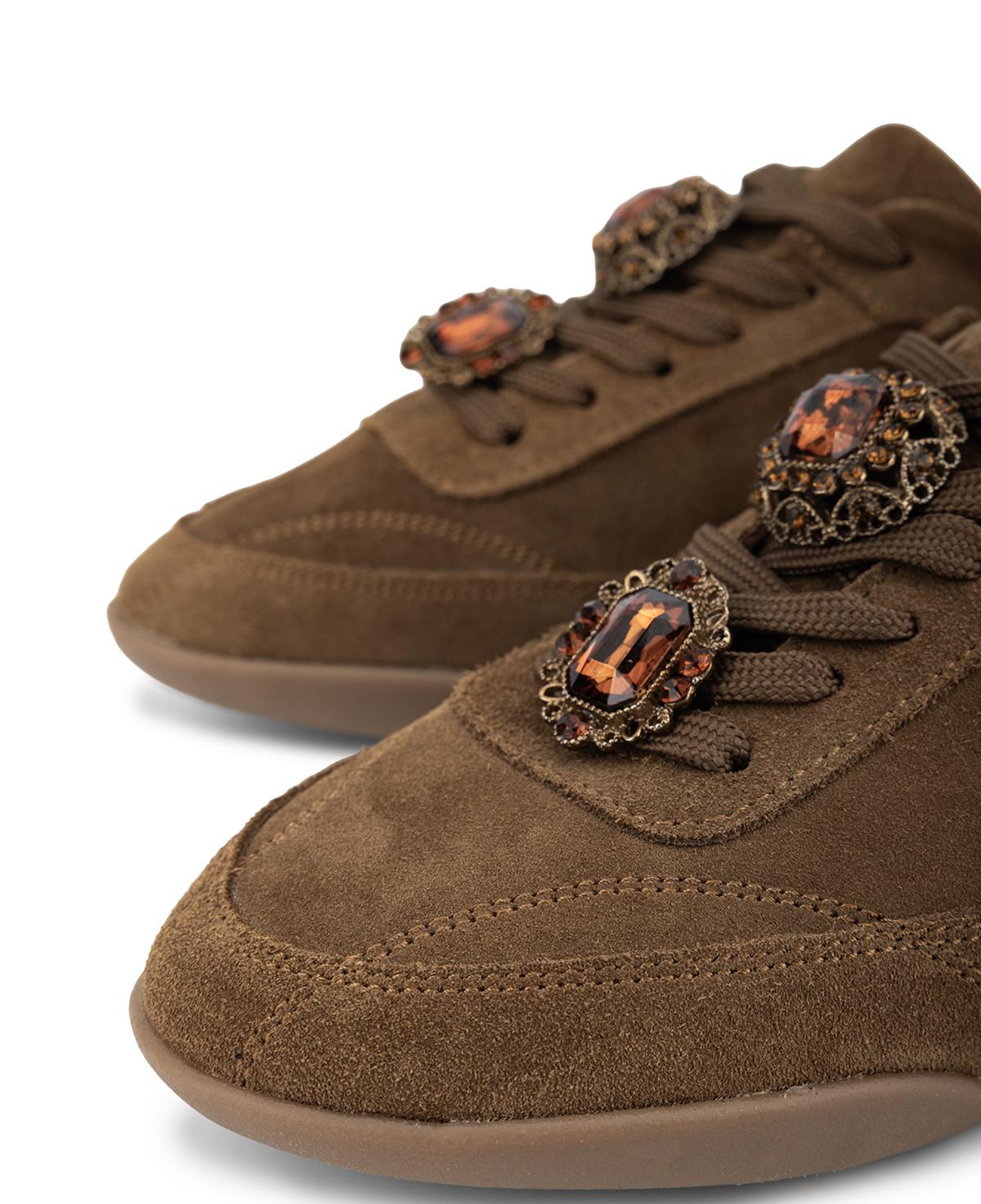 Tamer Tanca Kadın Hakiki Deri Kahverengi Sneakers & Spor Ayakkabı