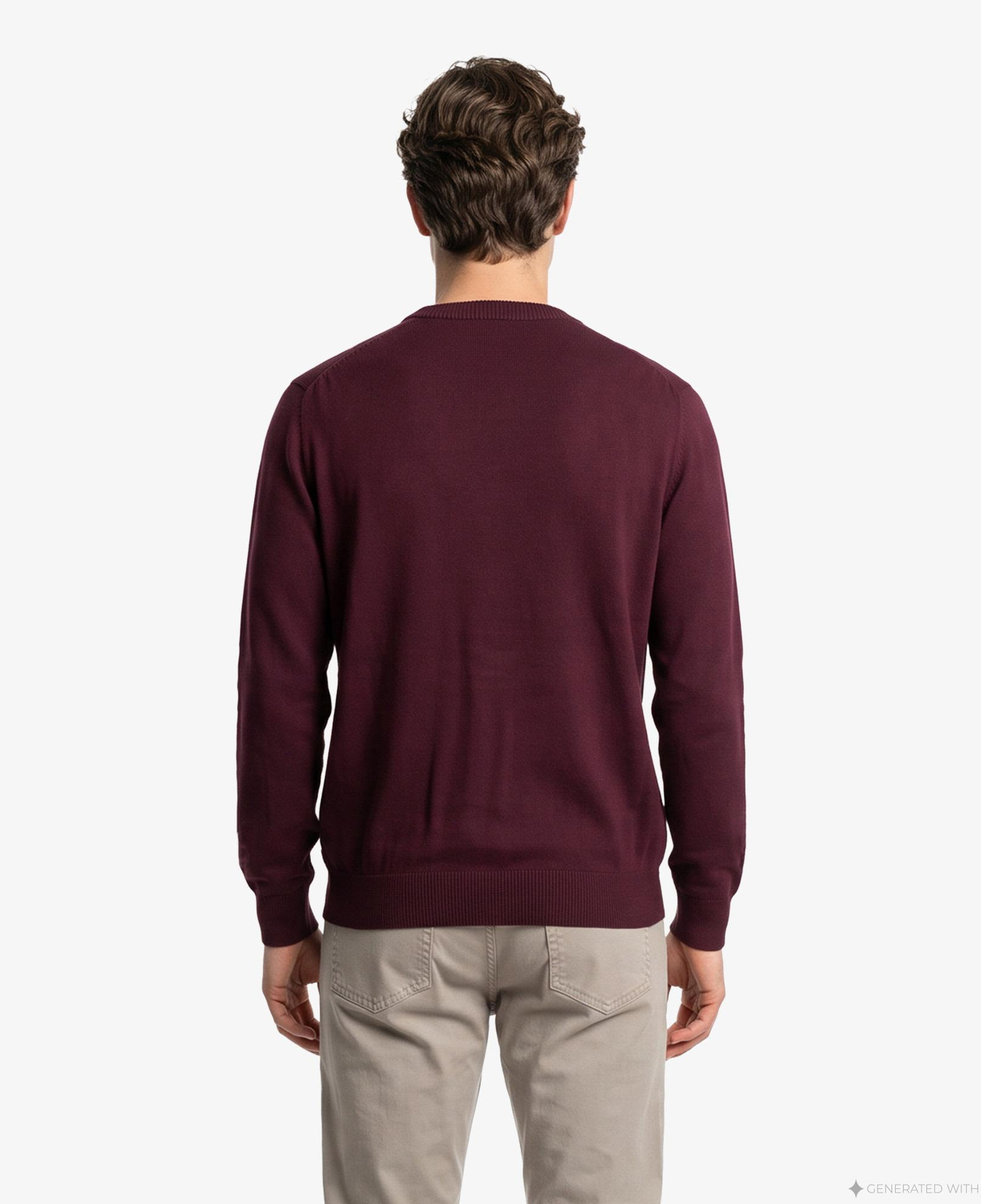 Nautica Erkek Kırmızı Regular Fit Triko
