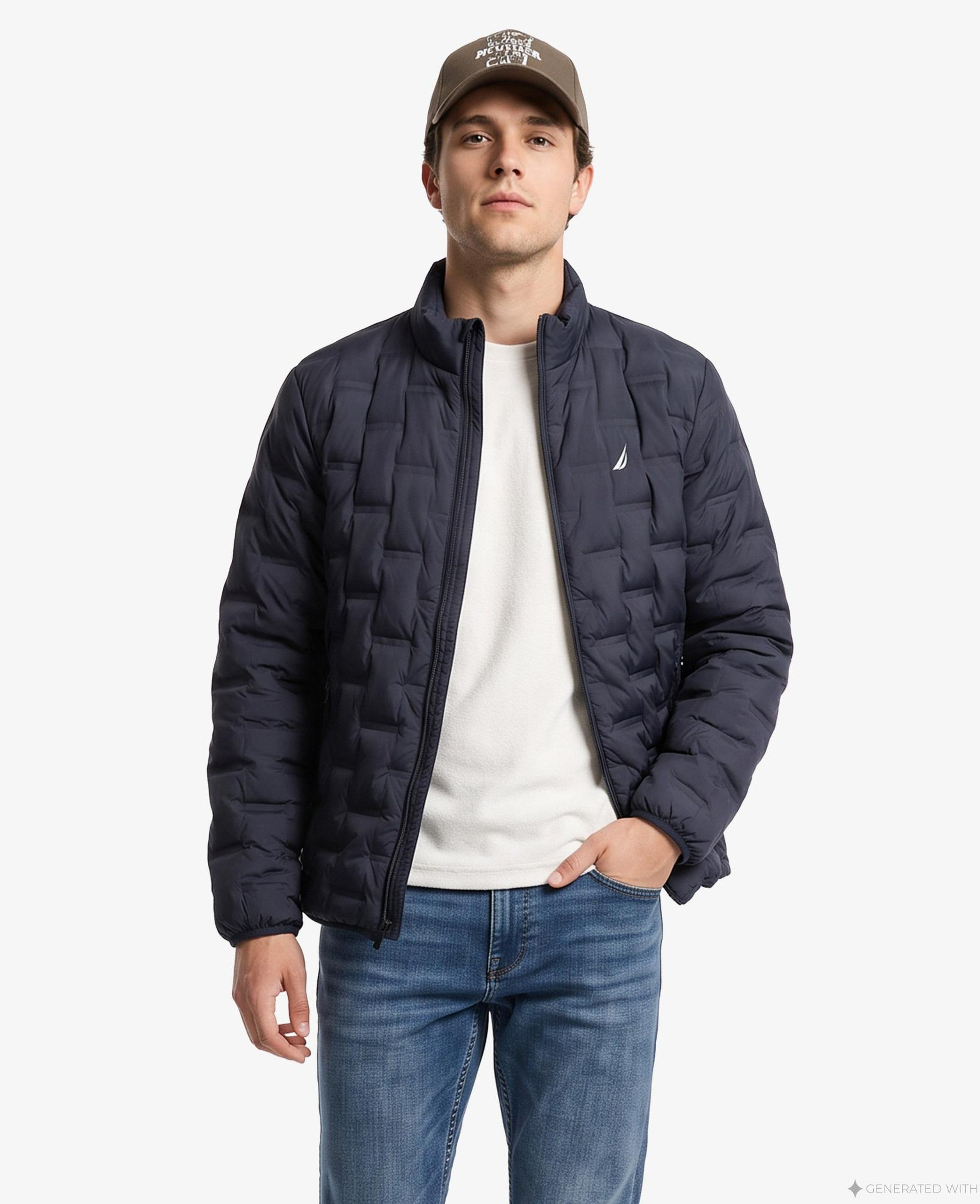 Nautica Erkek Lacivert Su İtici Mont