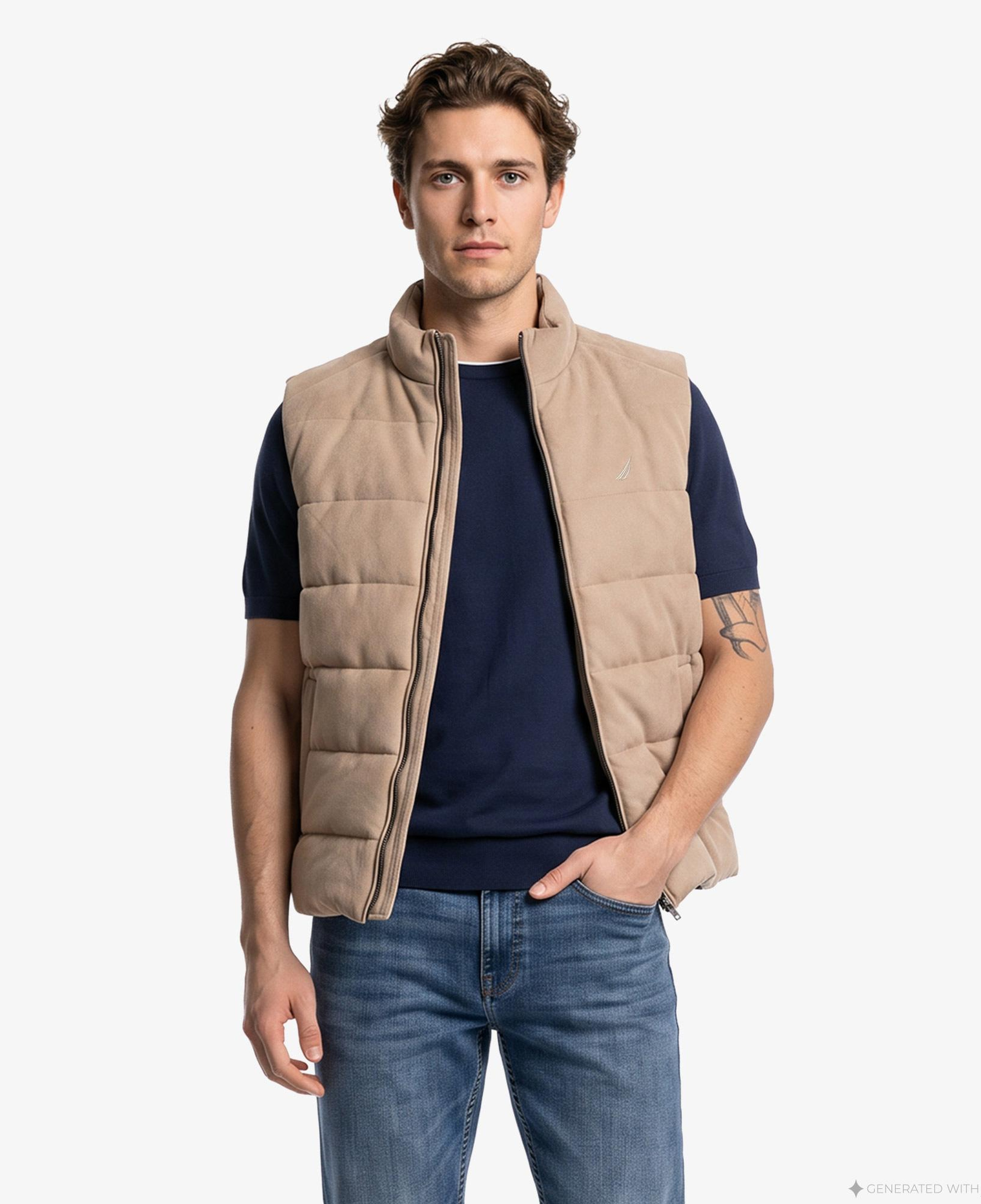 Nautica Erkek Bej Yelek