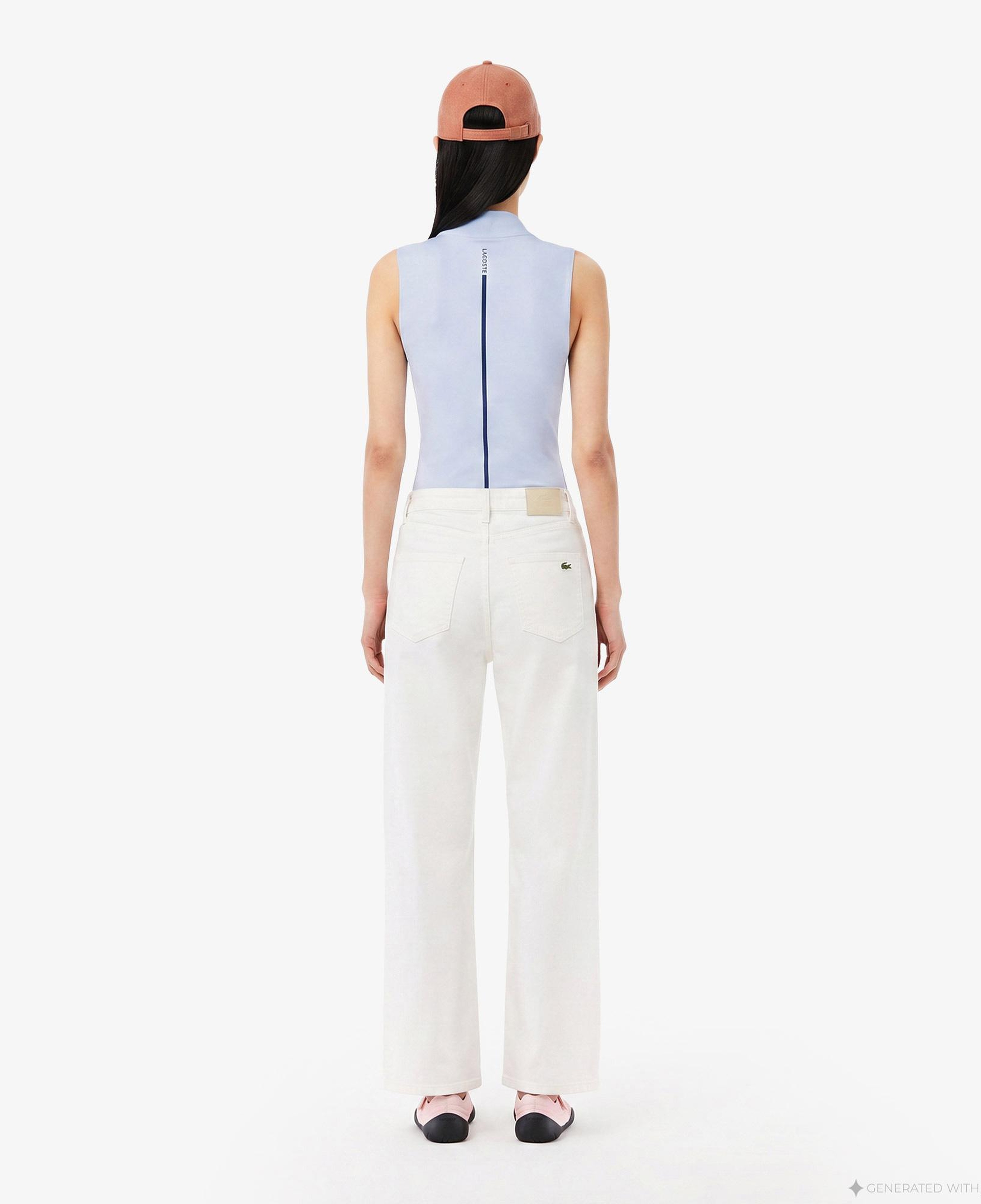 Lacoste Kadın Beyaz Pantolon