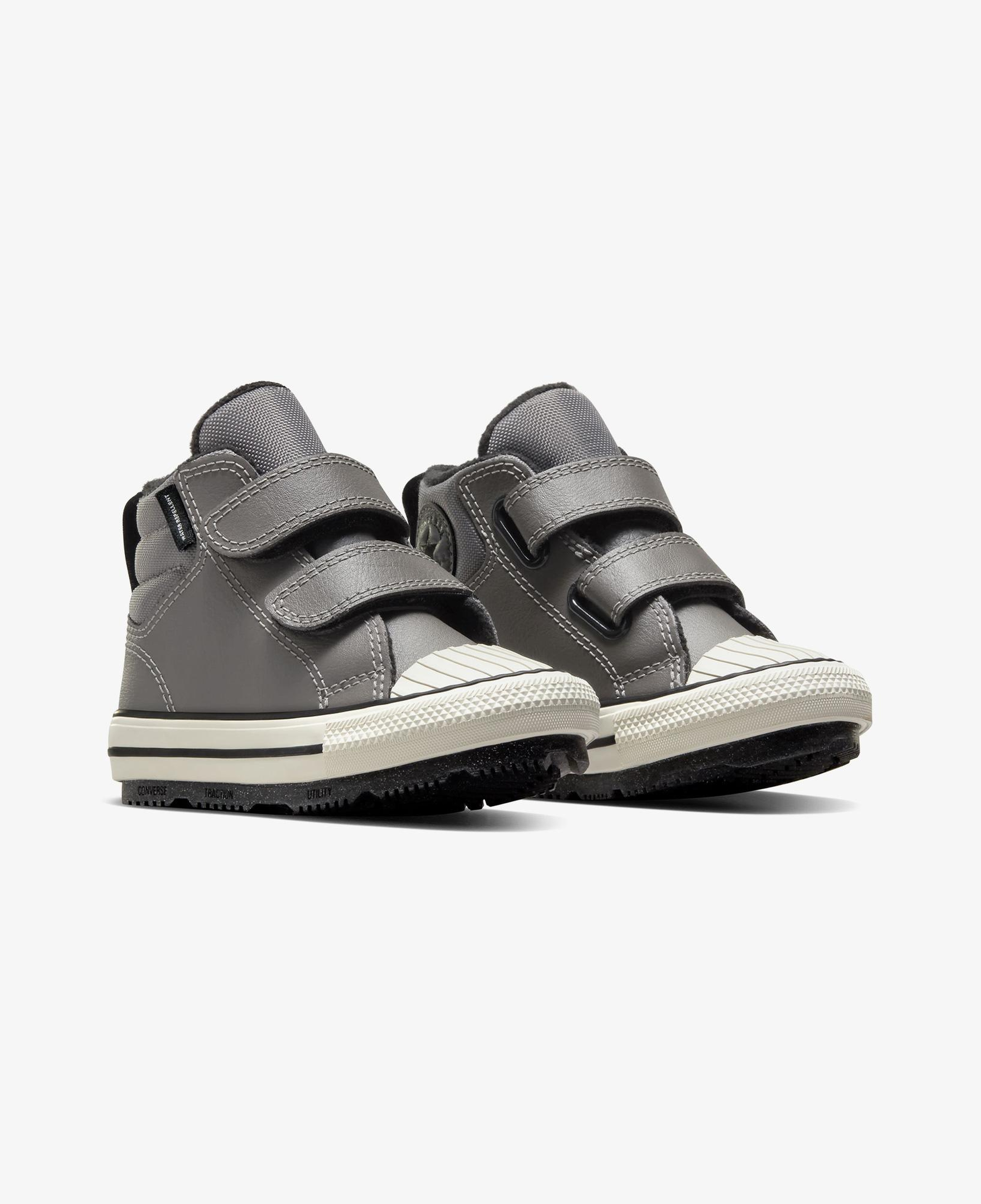 Converse Chuck Taylor All Star Berkshire Bebek Gri Deri Bot