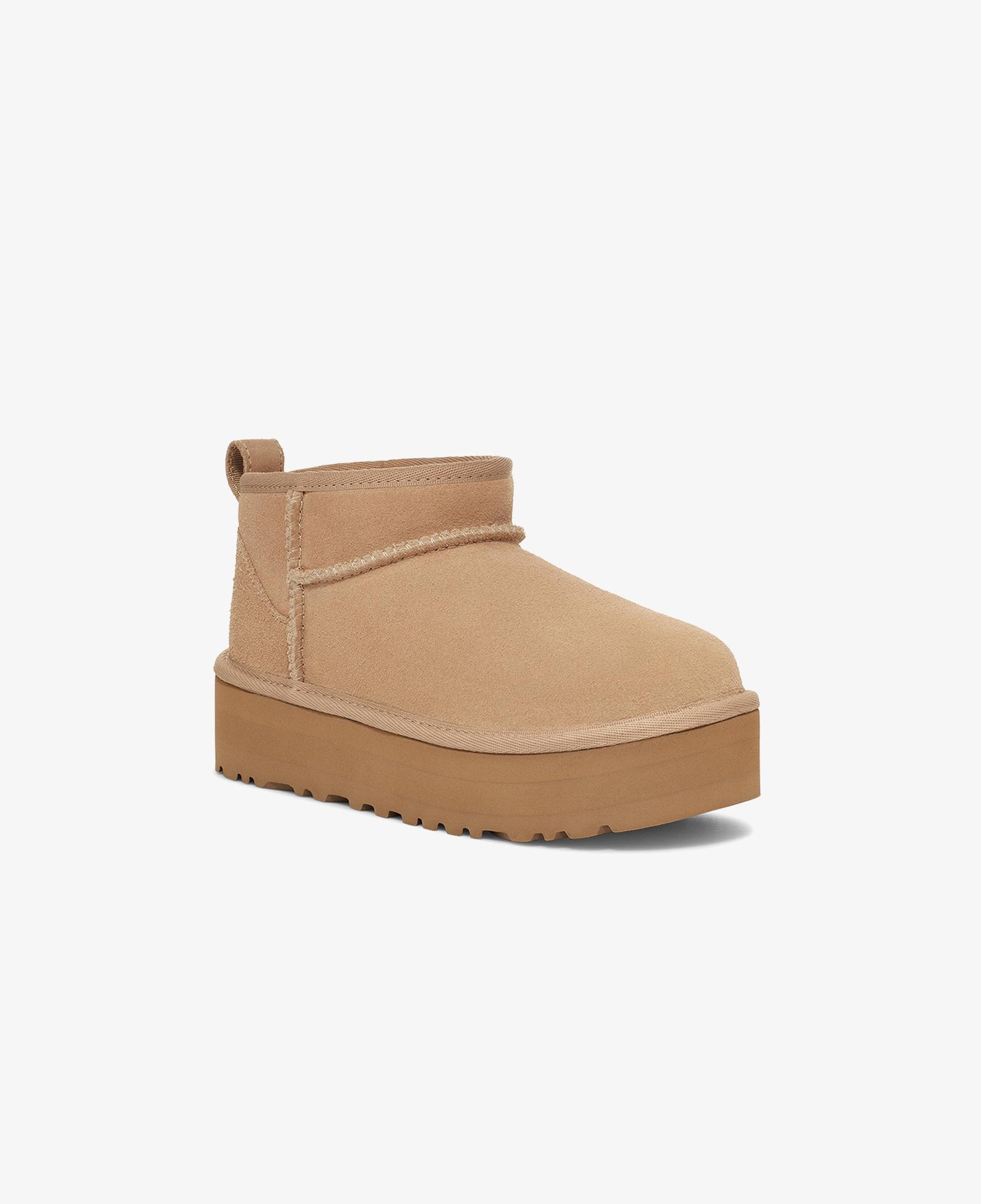UGG Classic Ultra Mini Platform Çocuk Kum Rengi Bot