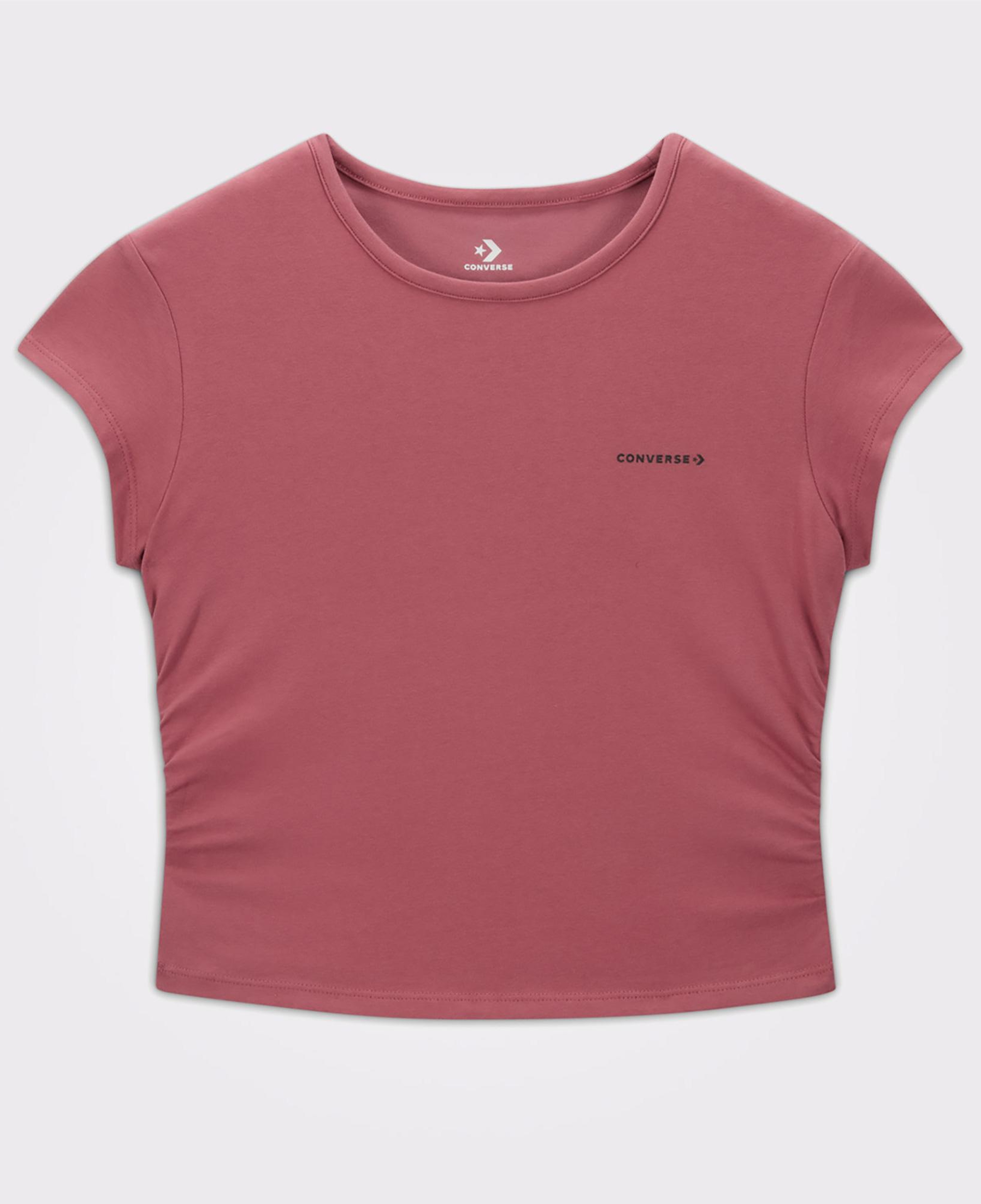 Converse Wordmark Kadın Siyah T-Shirt