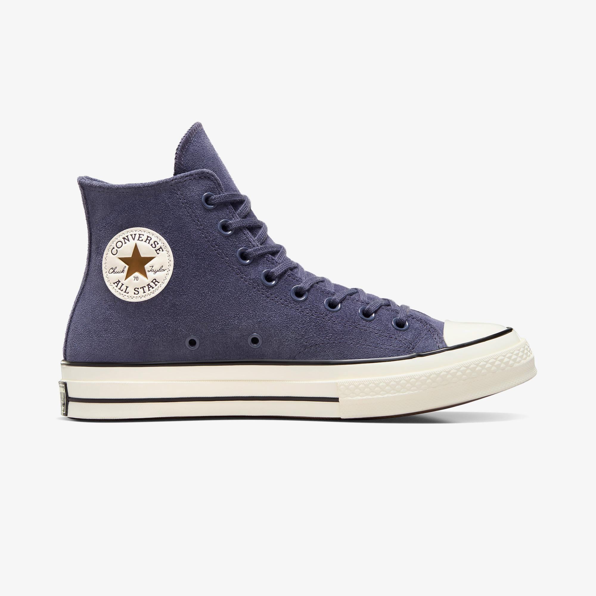 Converse Chuck 70 Unisex Mor Süet Deri Sneaker
