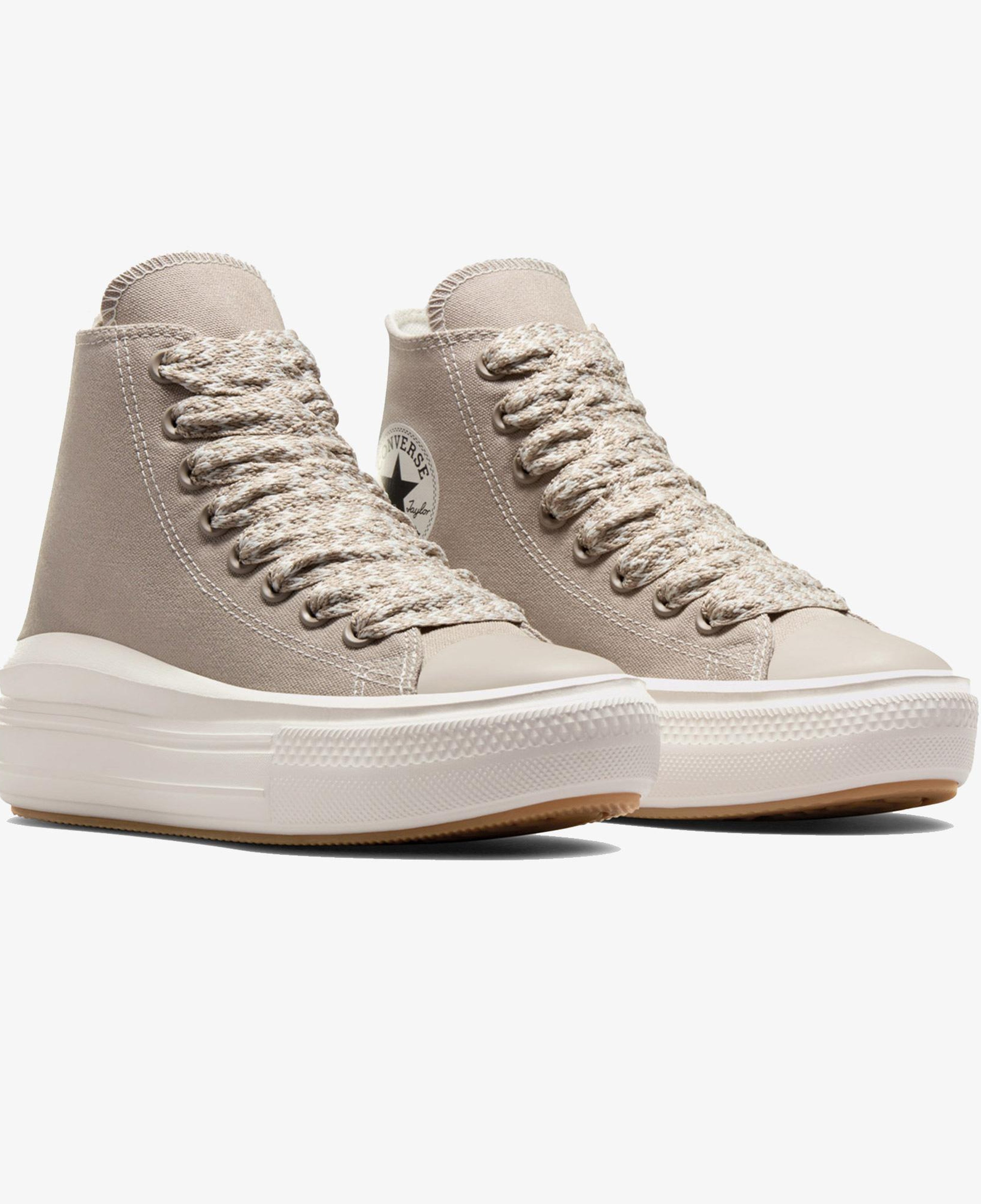 Converse Chuck Taylor All Star Move Platform Unisex Bej Sneaker