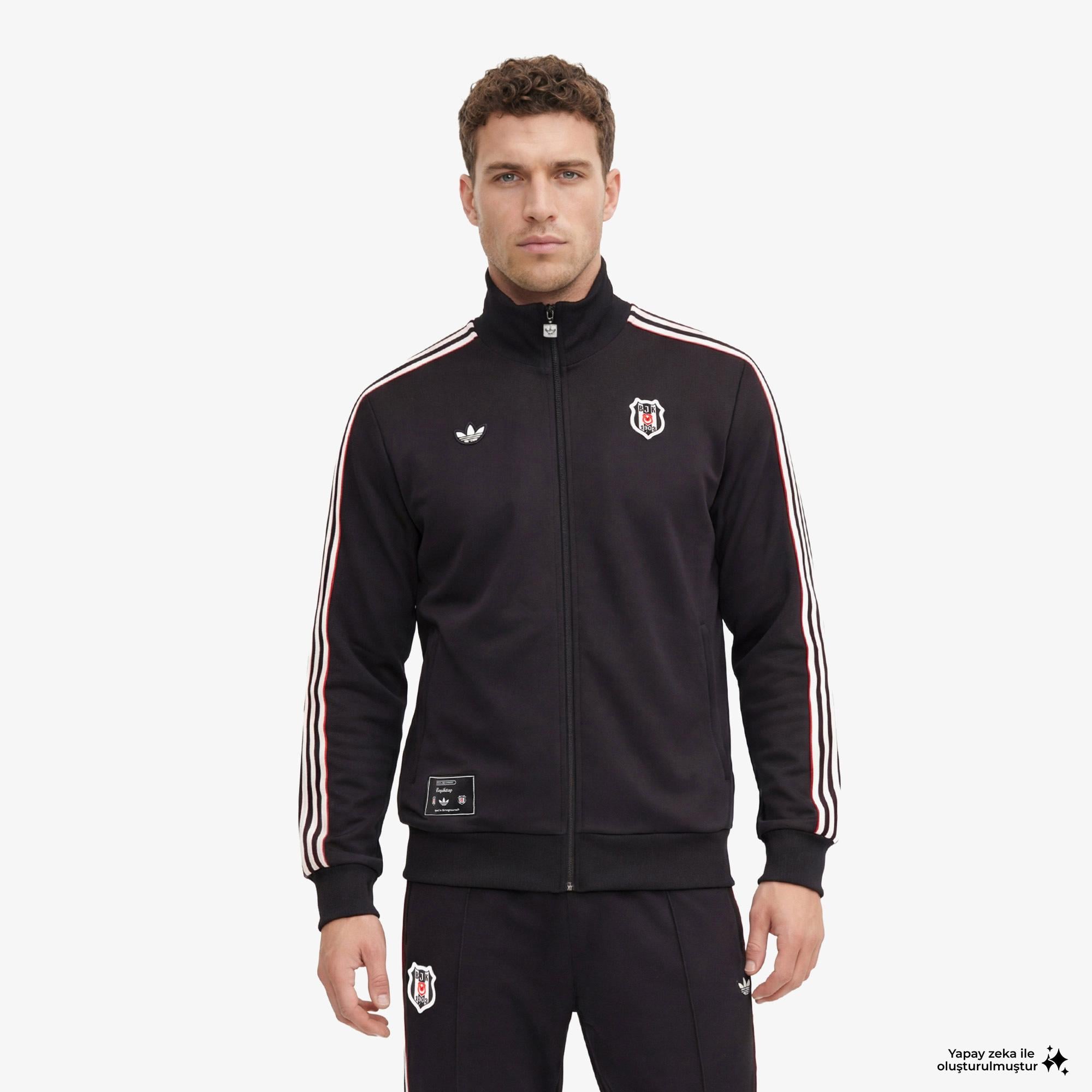 adidas Bjk Icon Tt Erkek Siyah Sweatshirt