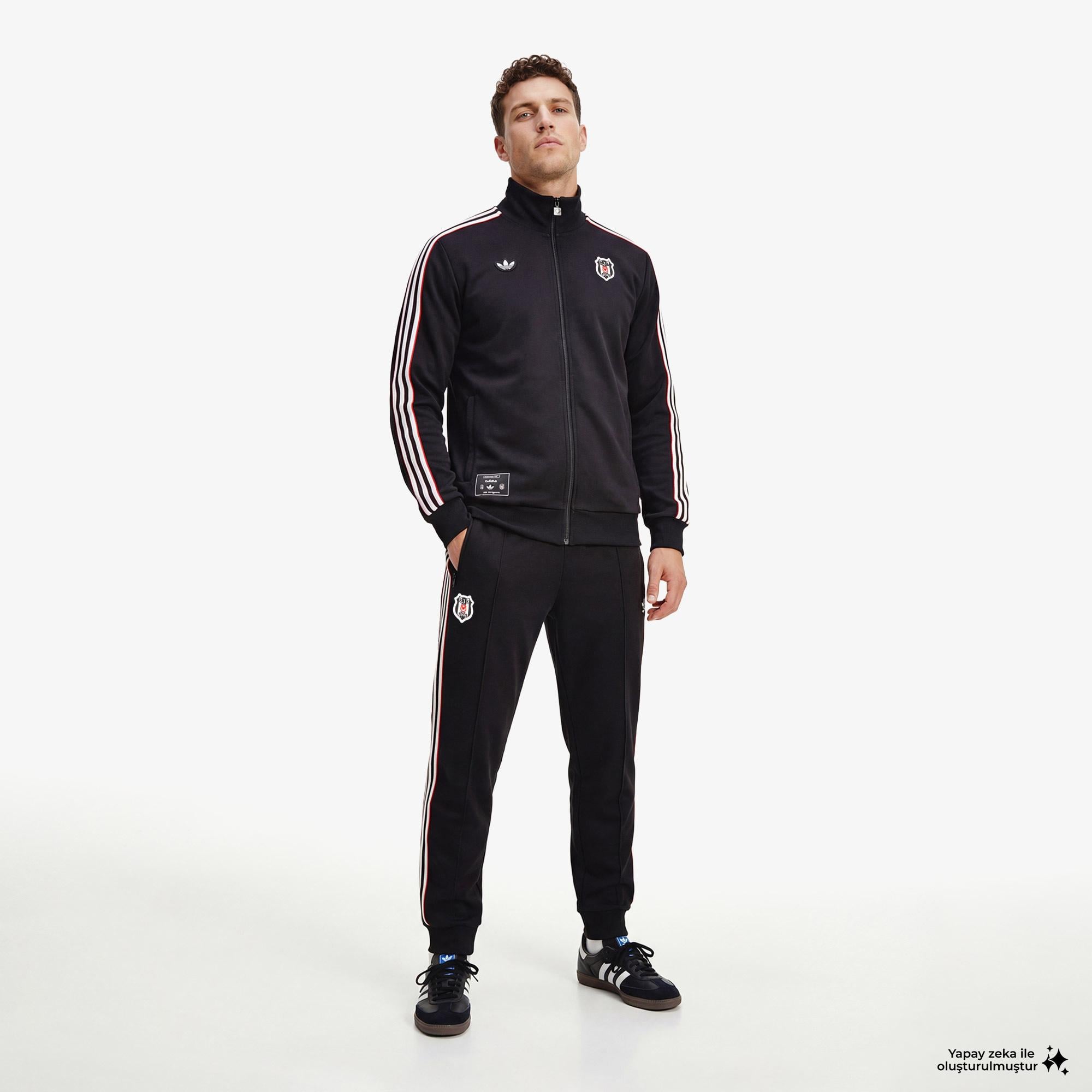 adidas Bjk Icon Tt Erkek Siyah Sweatshirt
