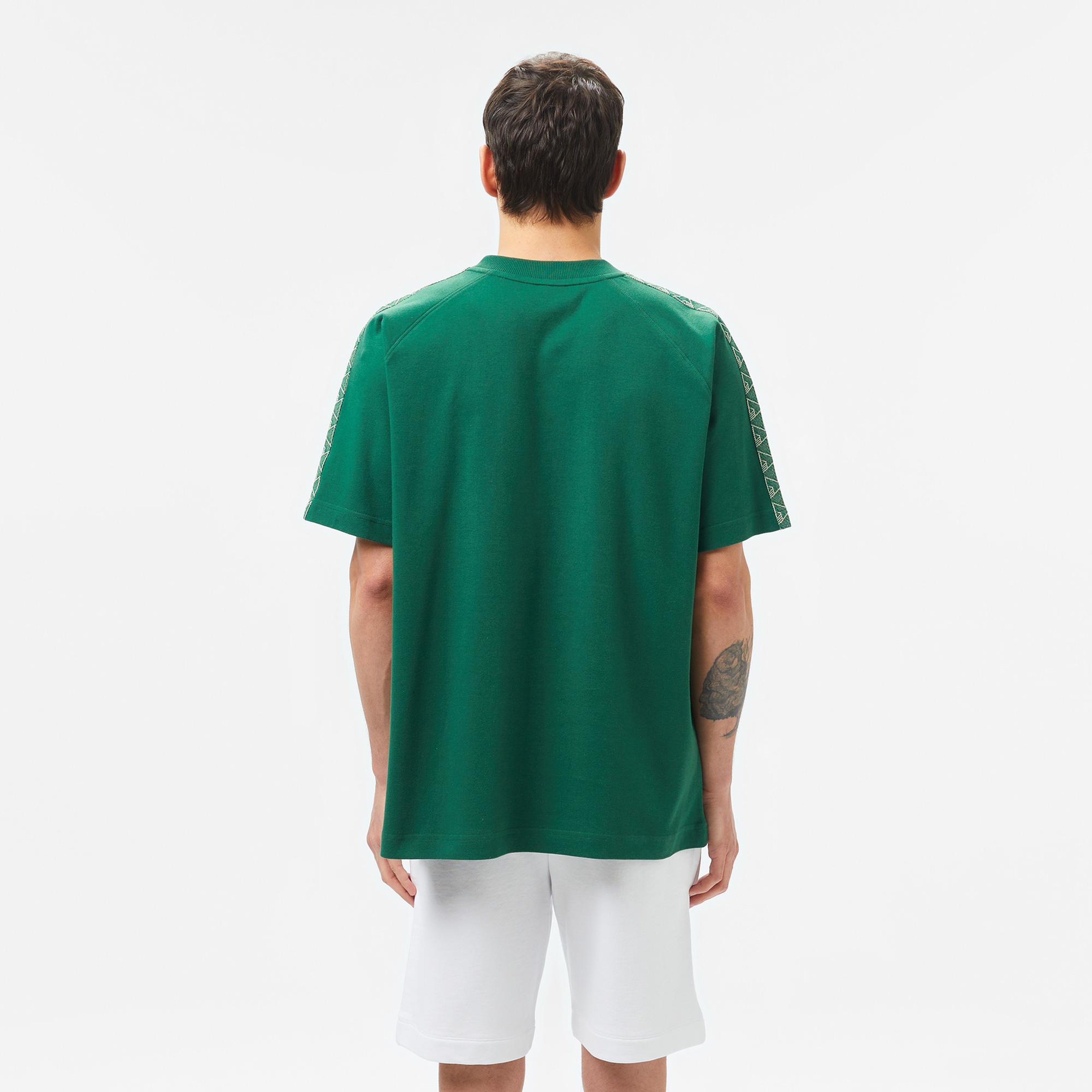 Lacoste Oversized Erkek Yeşil T-Shirt