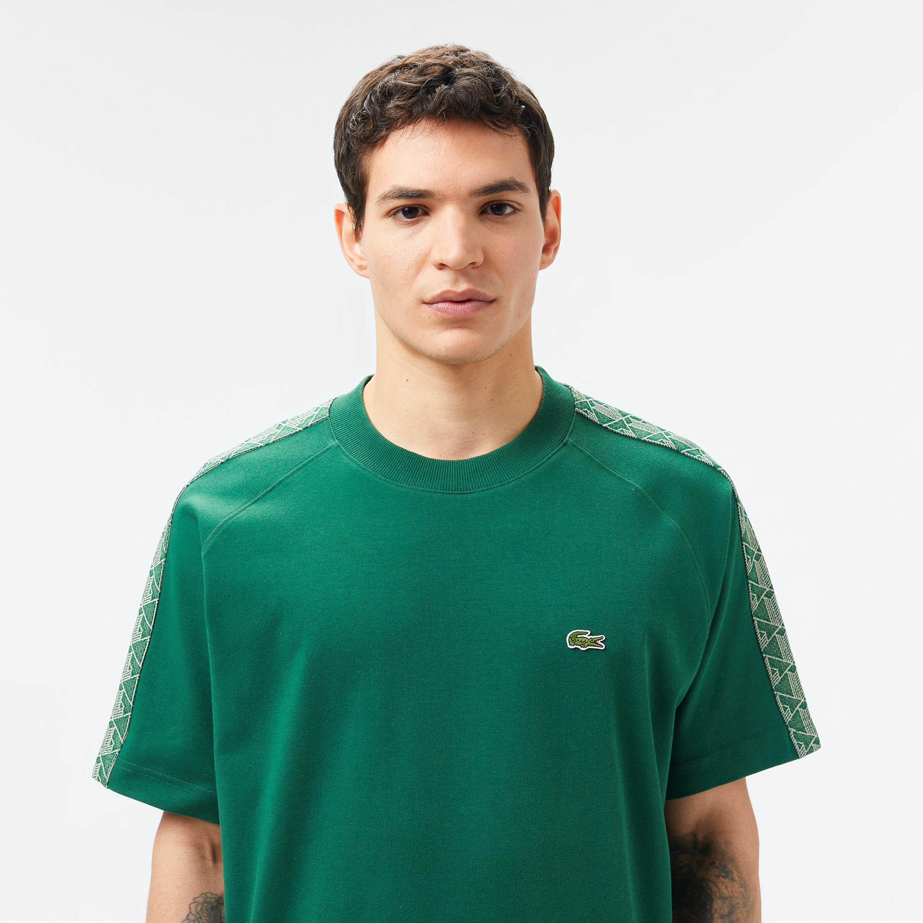 Lacoste Oversized Erkek Yeşil T-Shirt