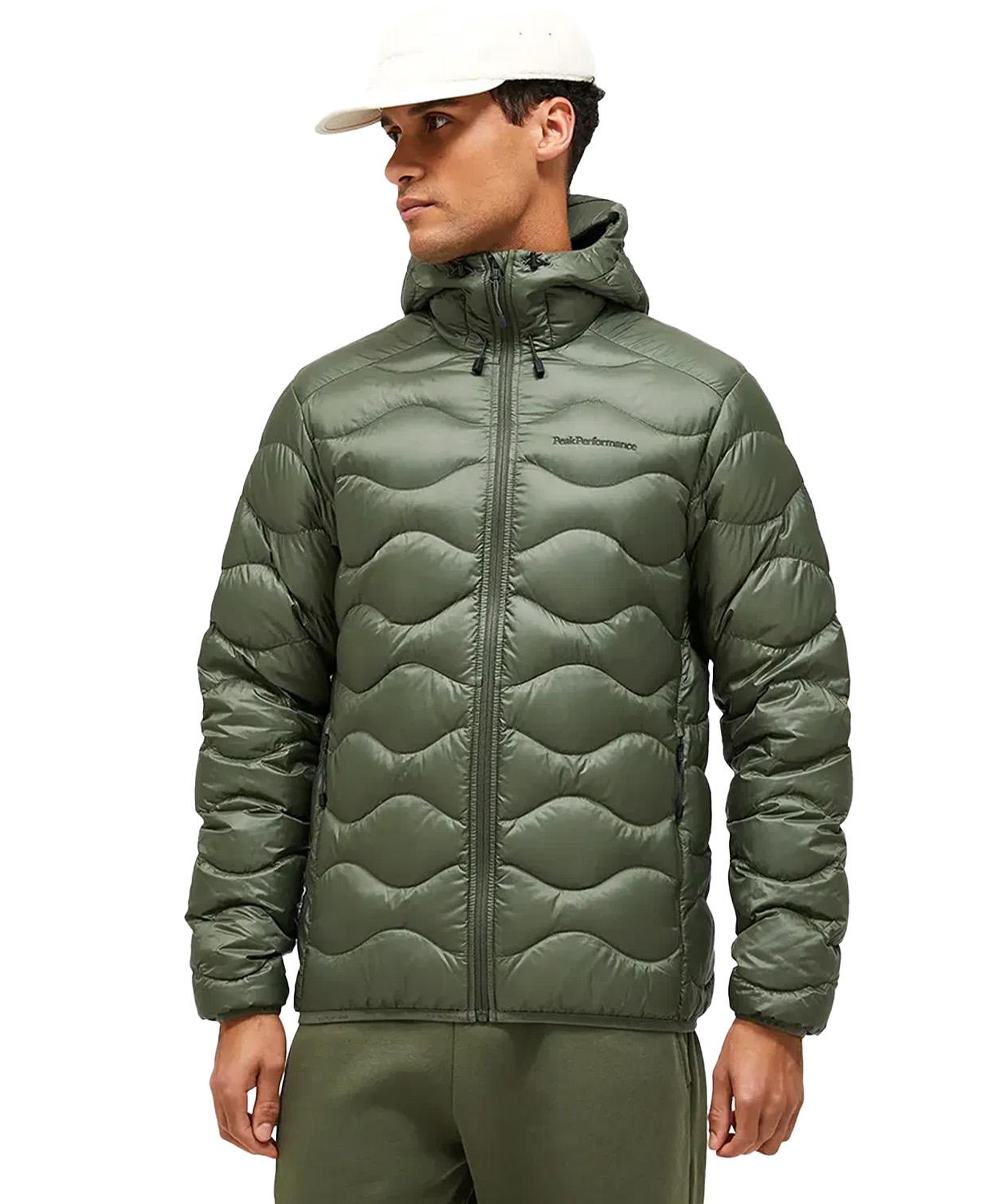 Peak Performance Helium Do Hood Erkek Yeşil Outdoor Ceketi