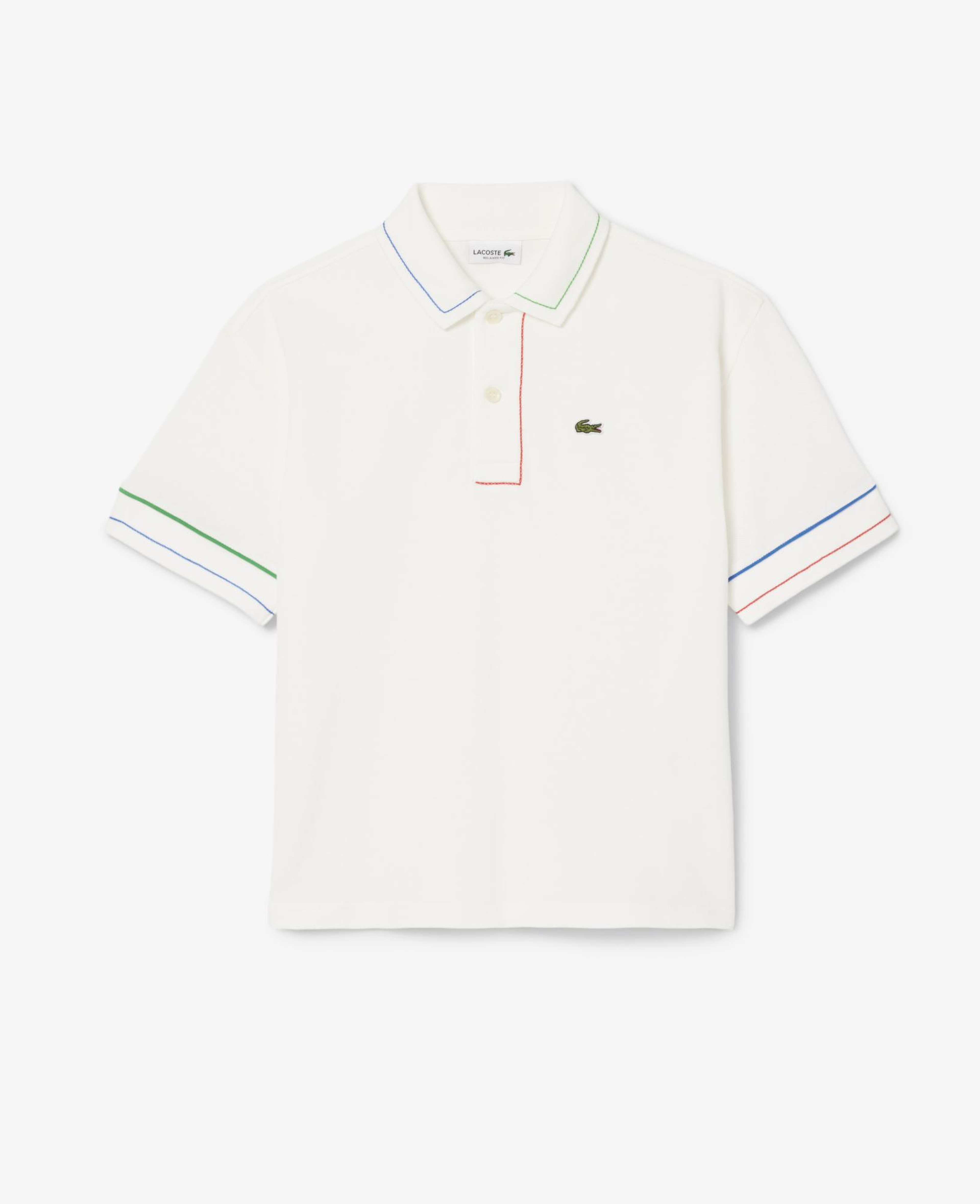 Lacoste Çocuk Beyaz Polo