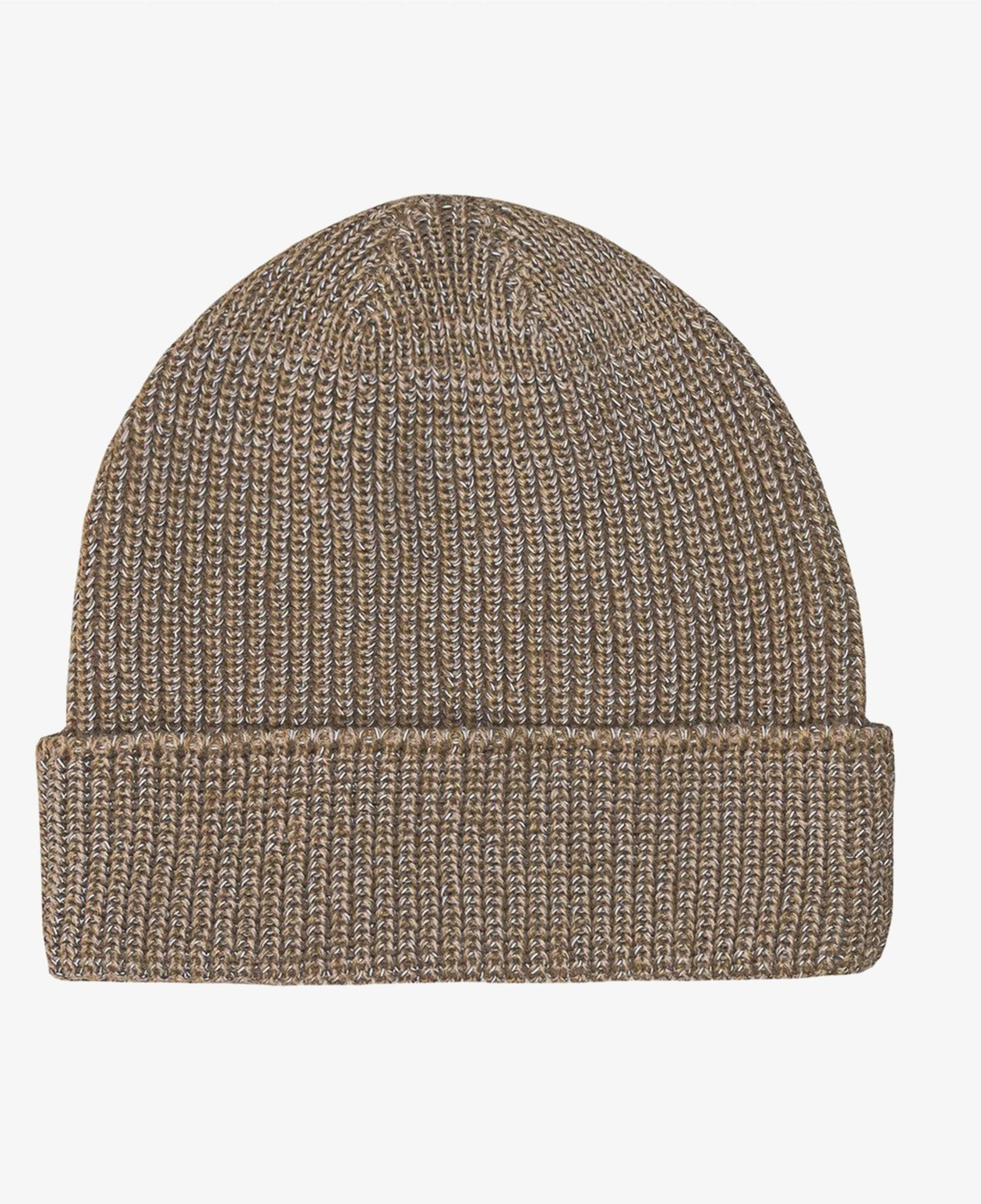 Market Ribbed Knit Erkek Kahverengi Bere