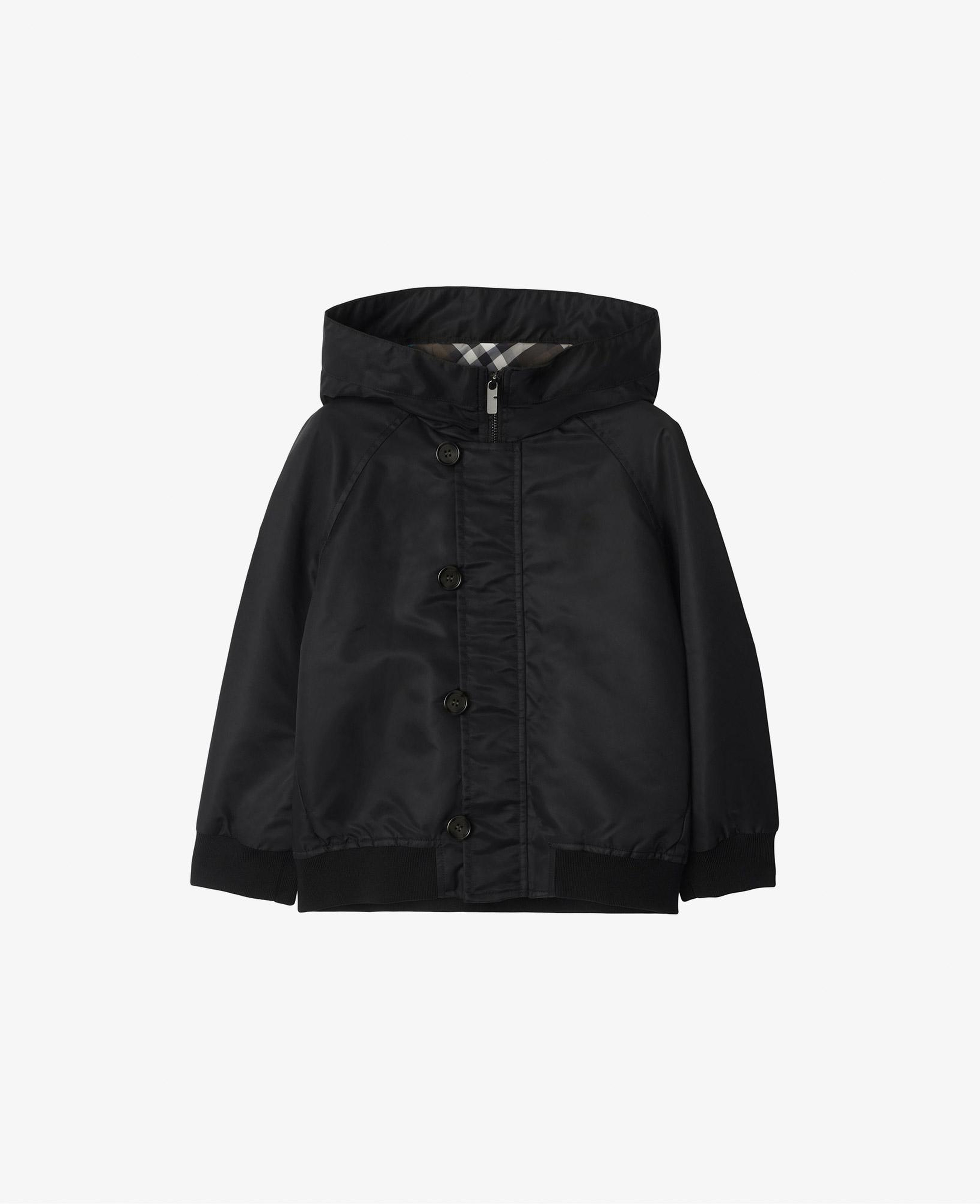 Burberry Bob Nylon Bomber Çocuk Siyah Mont