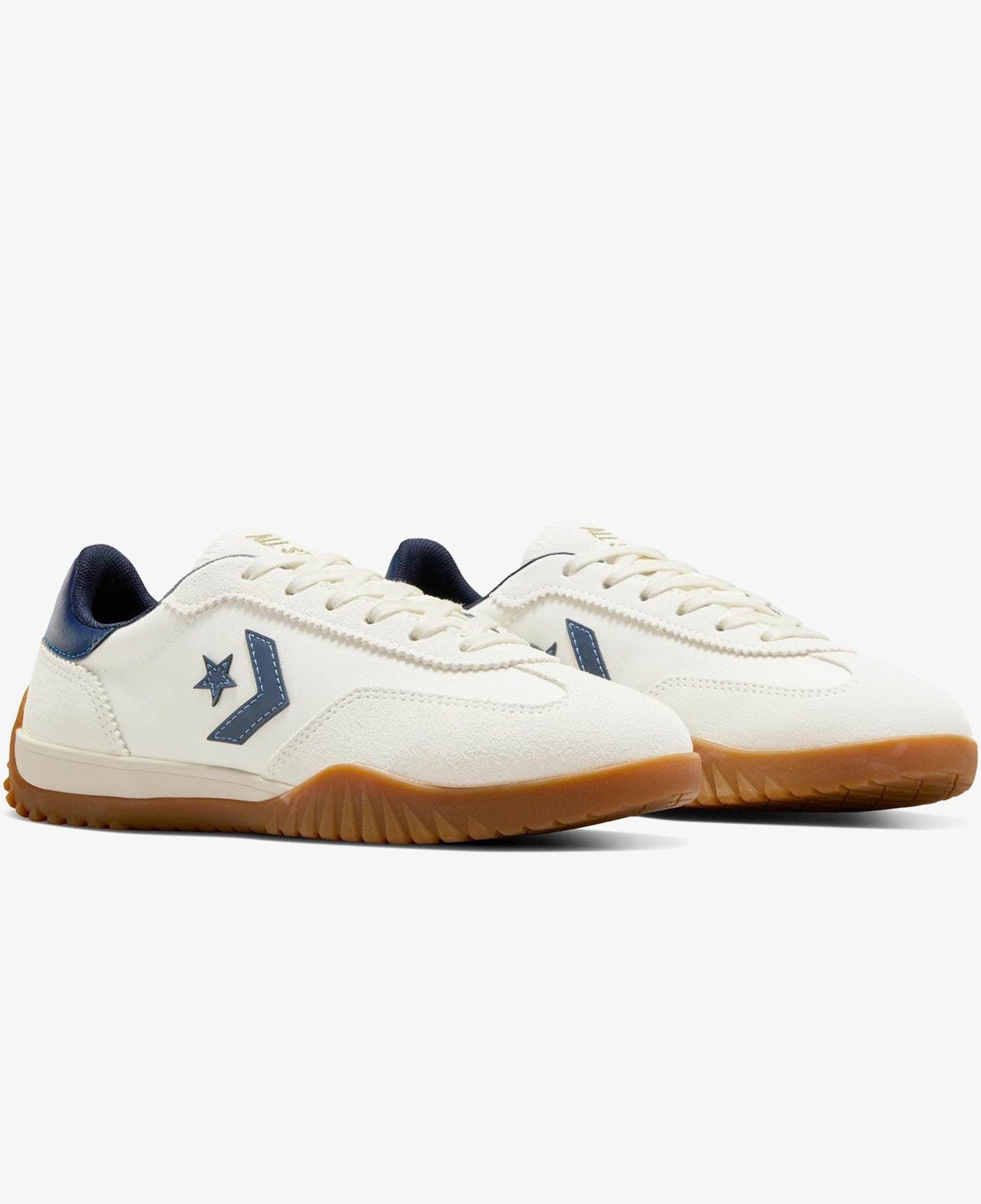 Converse x Evil Eye Run Star Trainer Unisex Bej Süet Sneaker