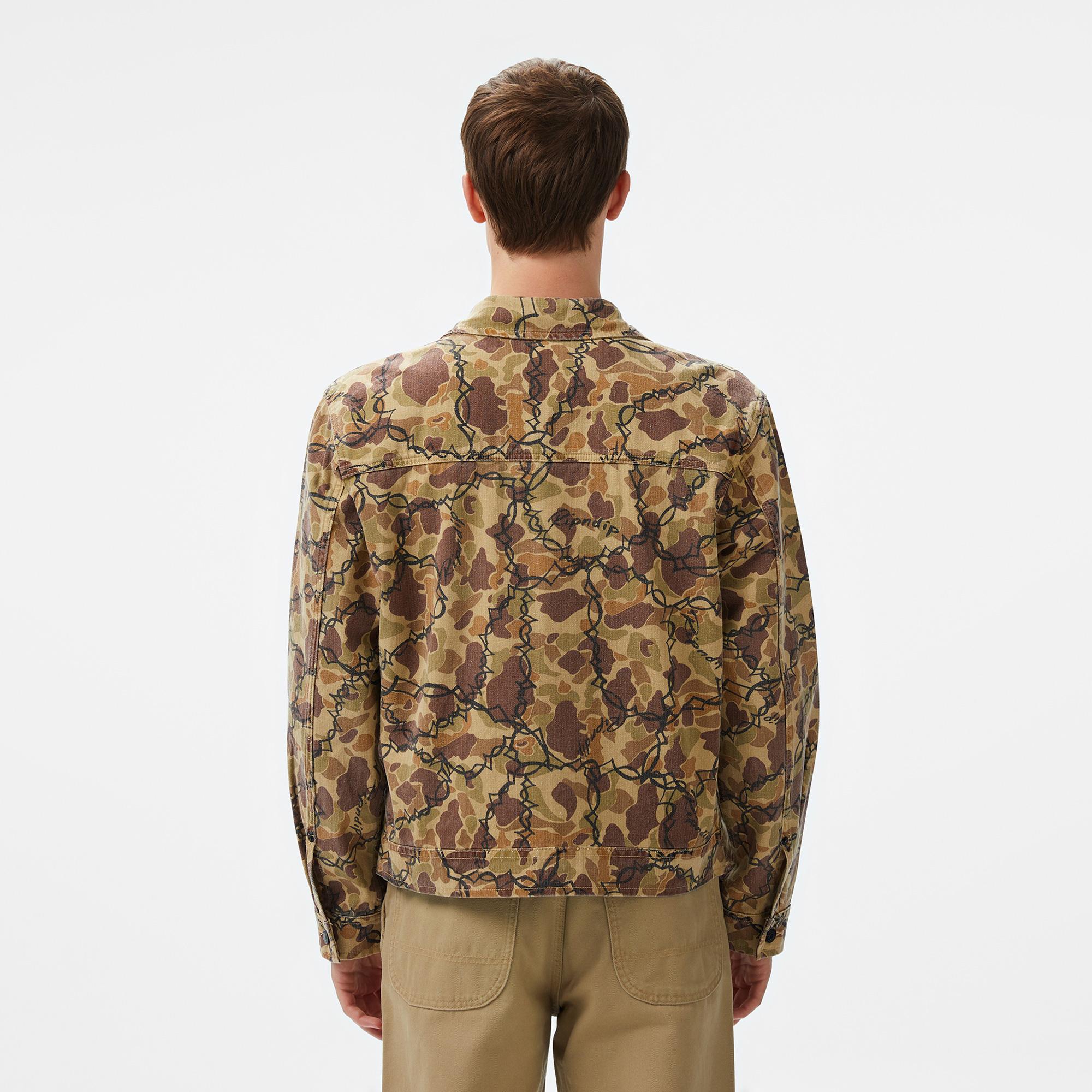 Ripndip Wired Button Up Erkek Kahverengi Ceket