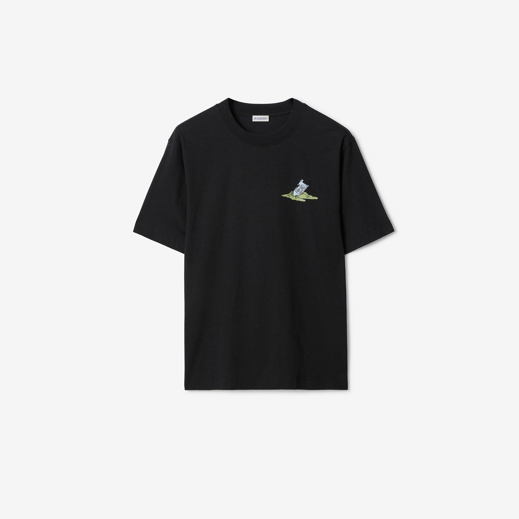 Burberry Ryan Erkek Siyah Tişört