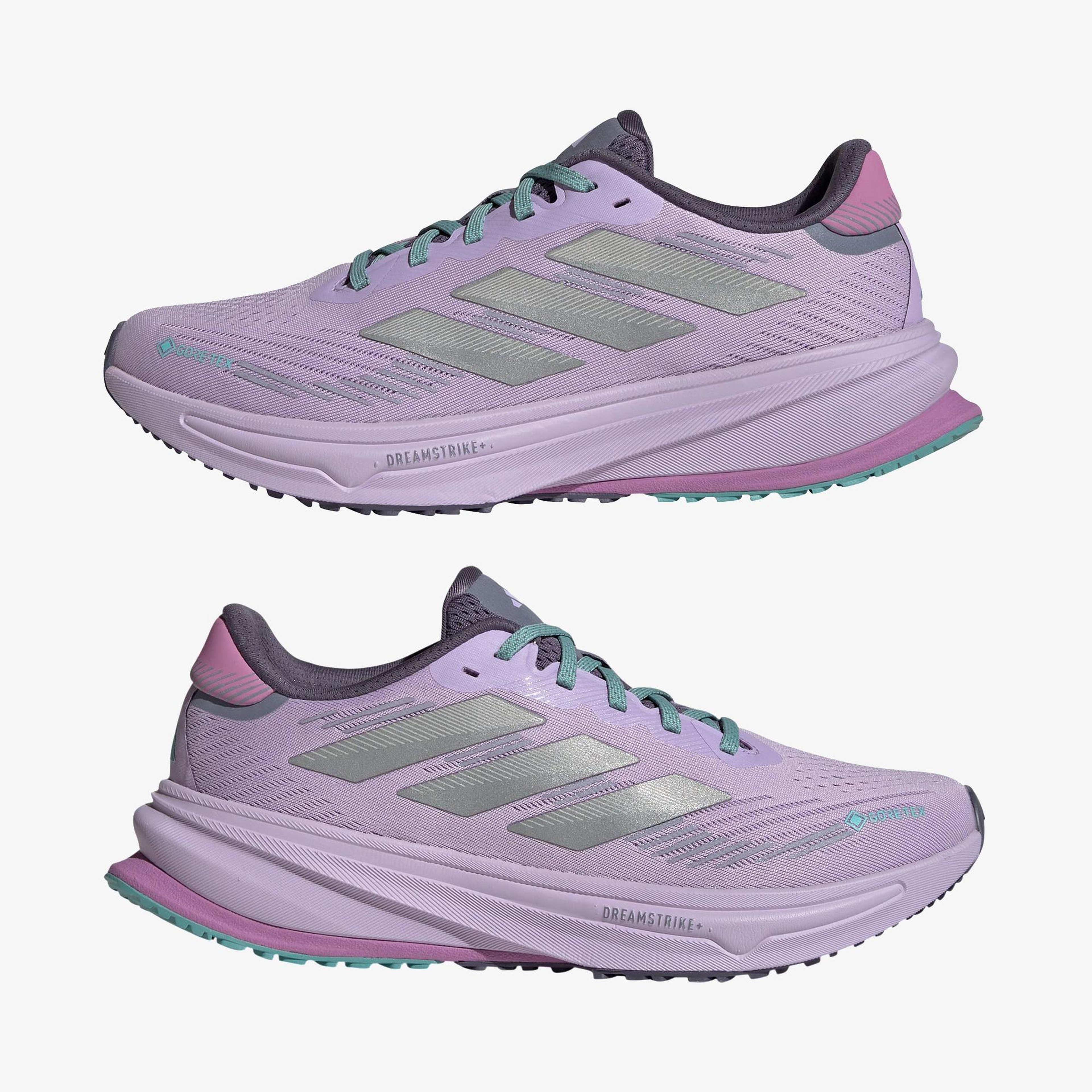 adidas Supernova Rise Gore-Tex Kadın Mor Koşu Ayakkabısı