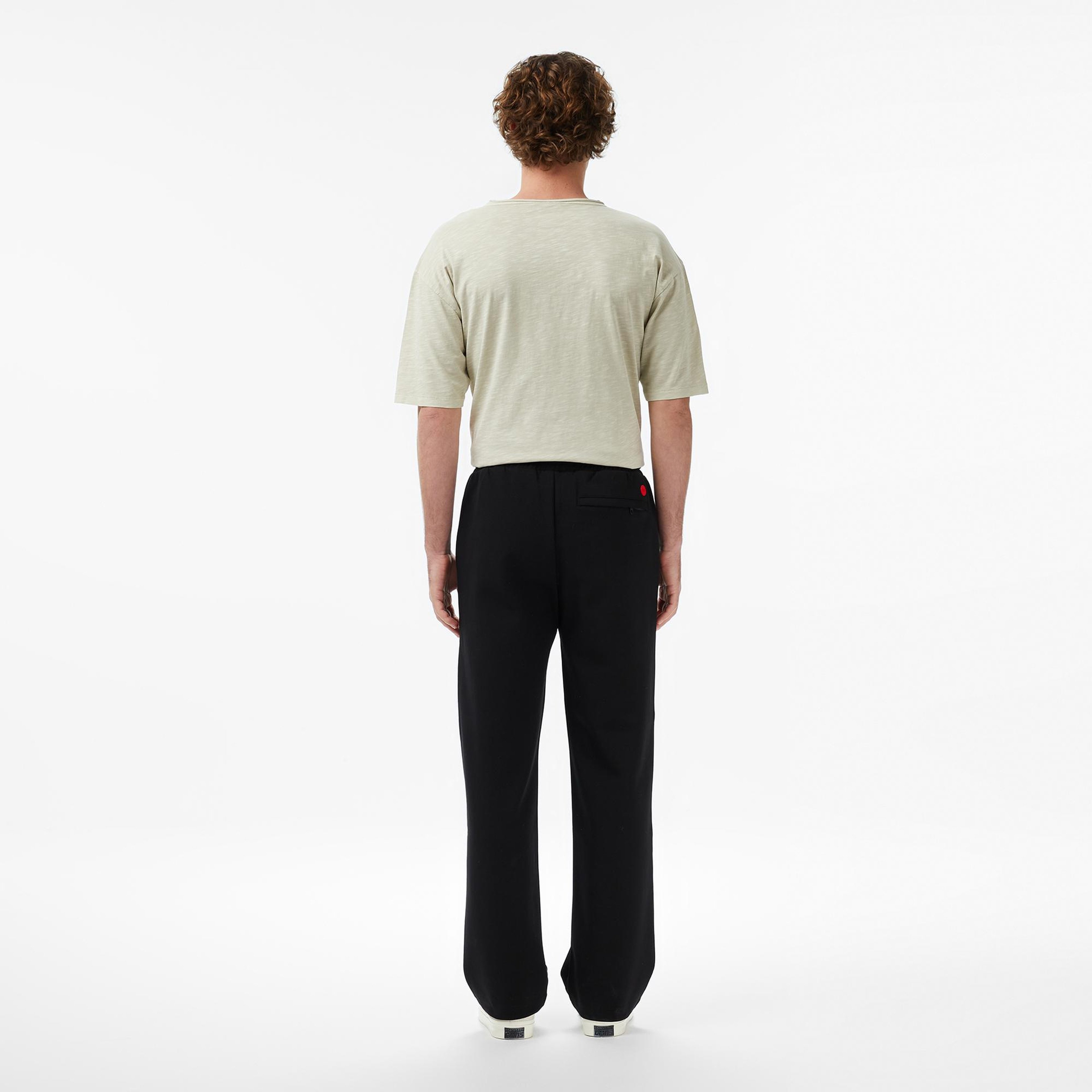 UNITED4 Comfort Fit Erkek Siyah Eşofman Altı