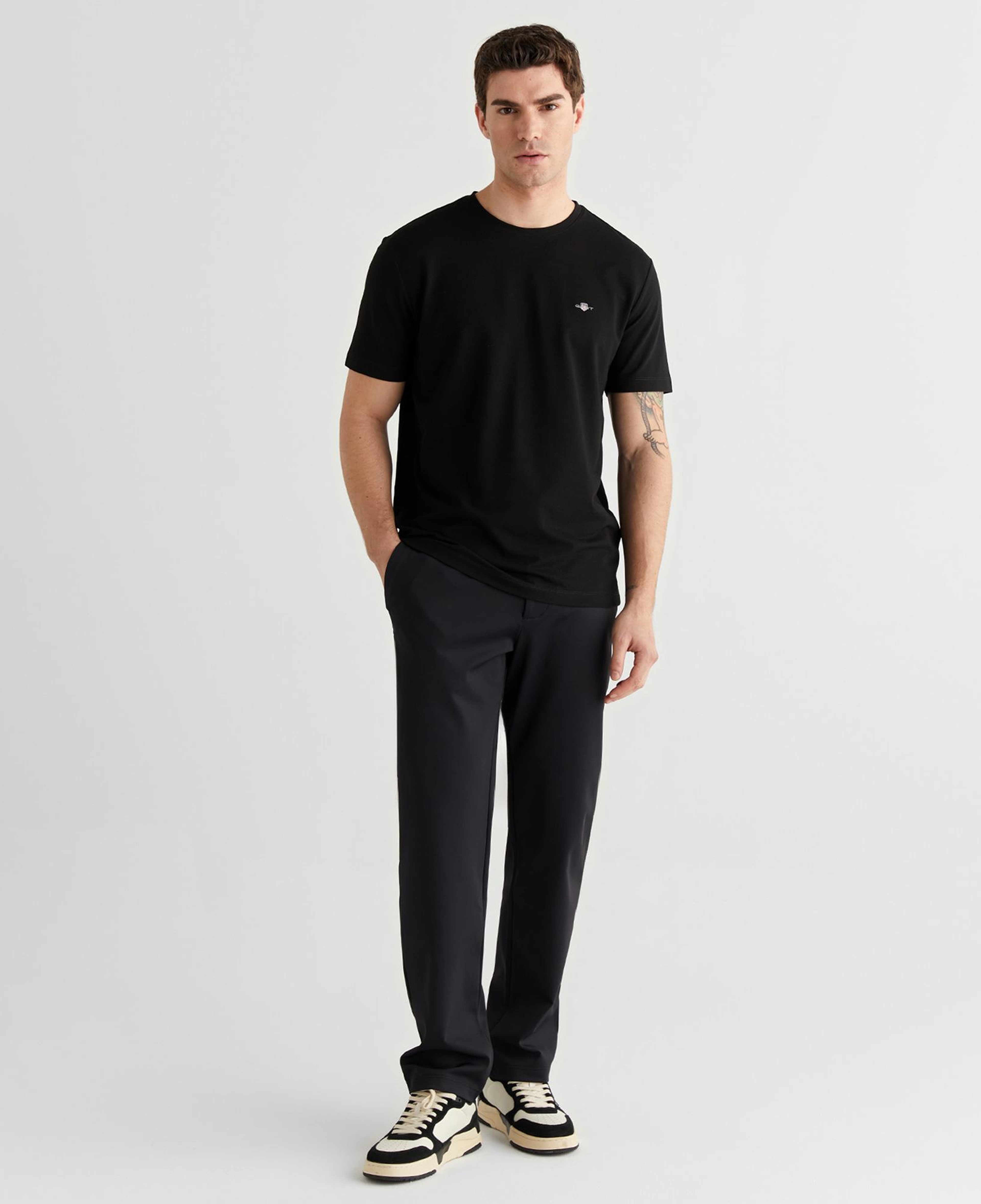 GANT Erkek Siyah Pantolon