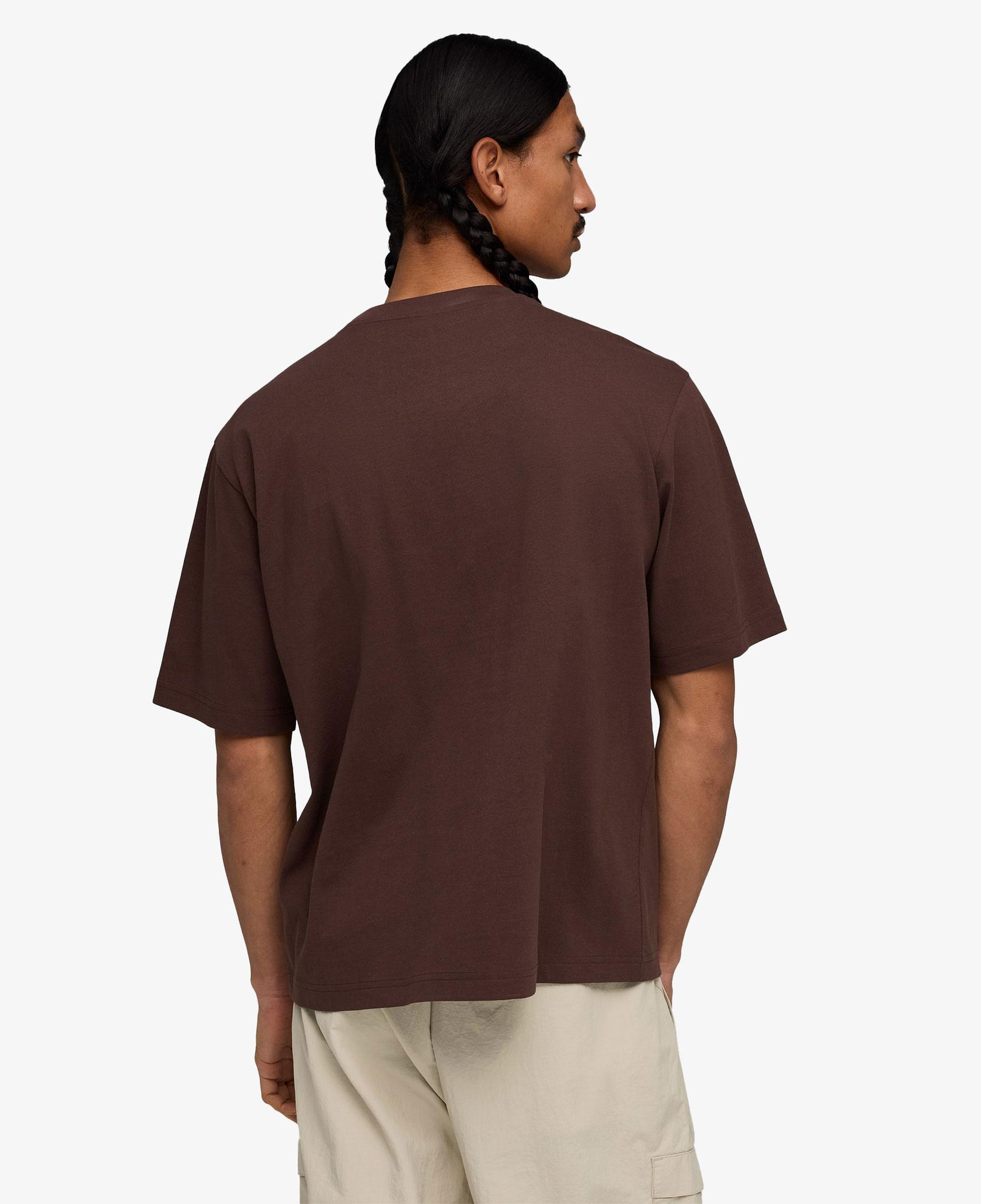 Puma Wardrobe Essentials Boxy Erkek Kahverengi T-Shirt