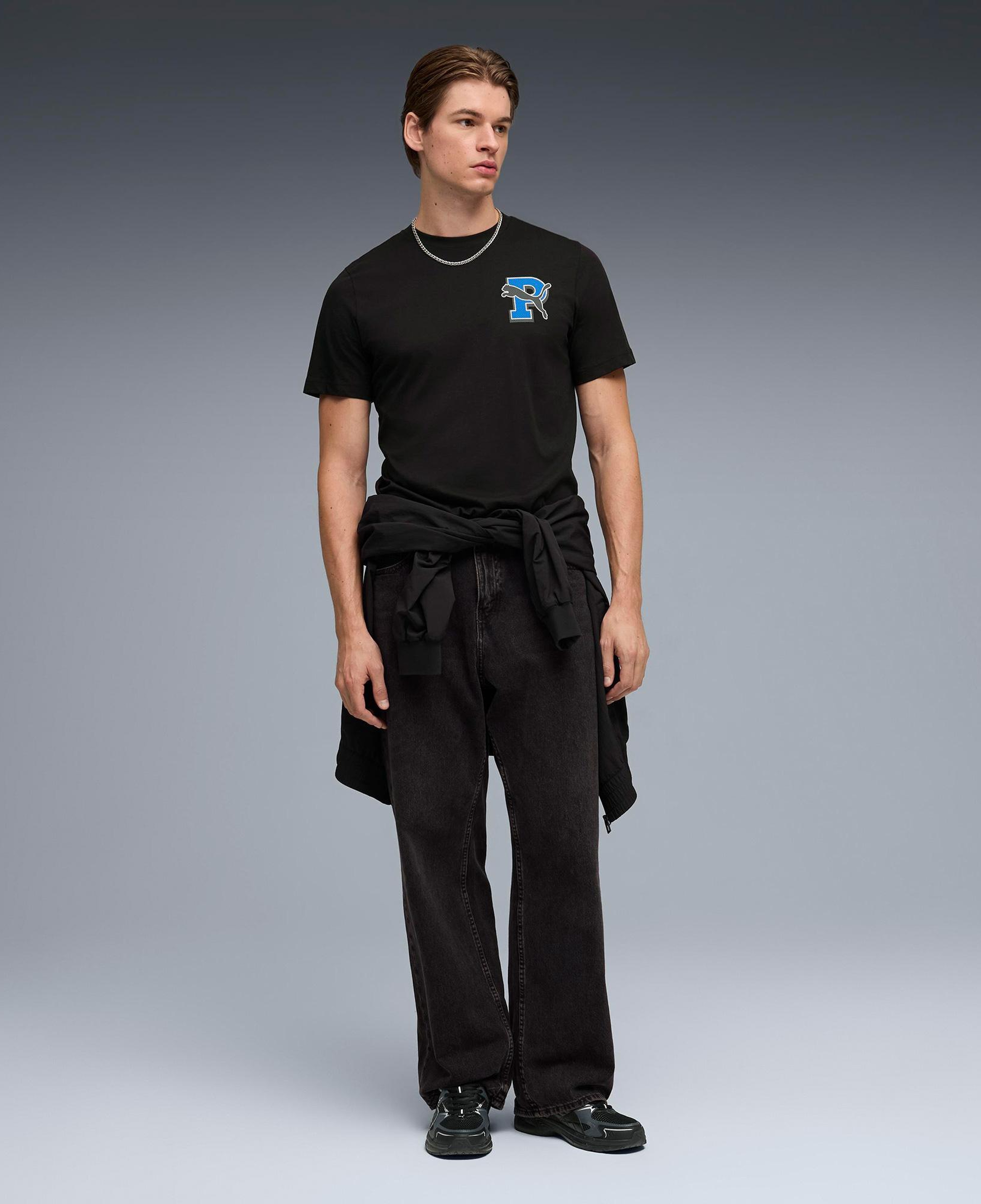 Puma Graphic Erkek Siyah T-Shirt