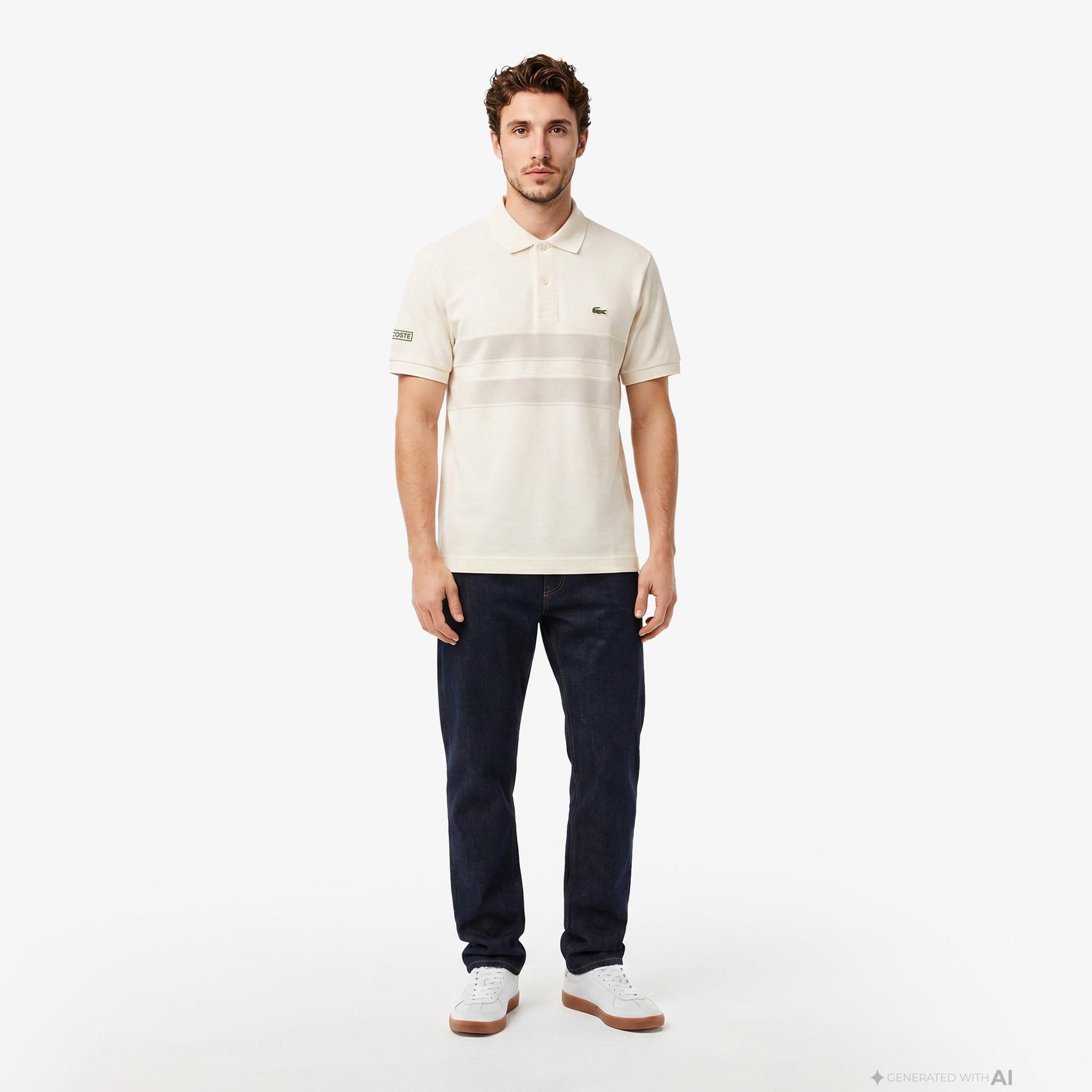 Lacoste L.12.12 Classic Fit Erkek Yeşil Polo