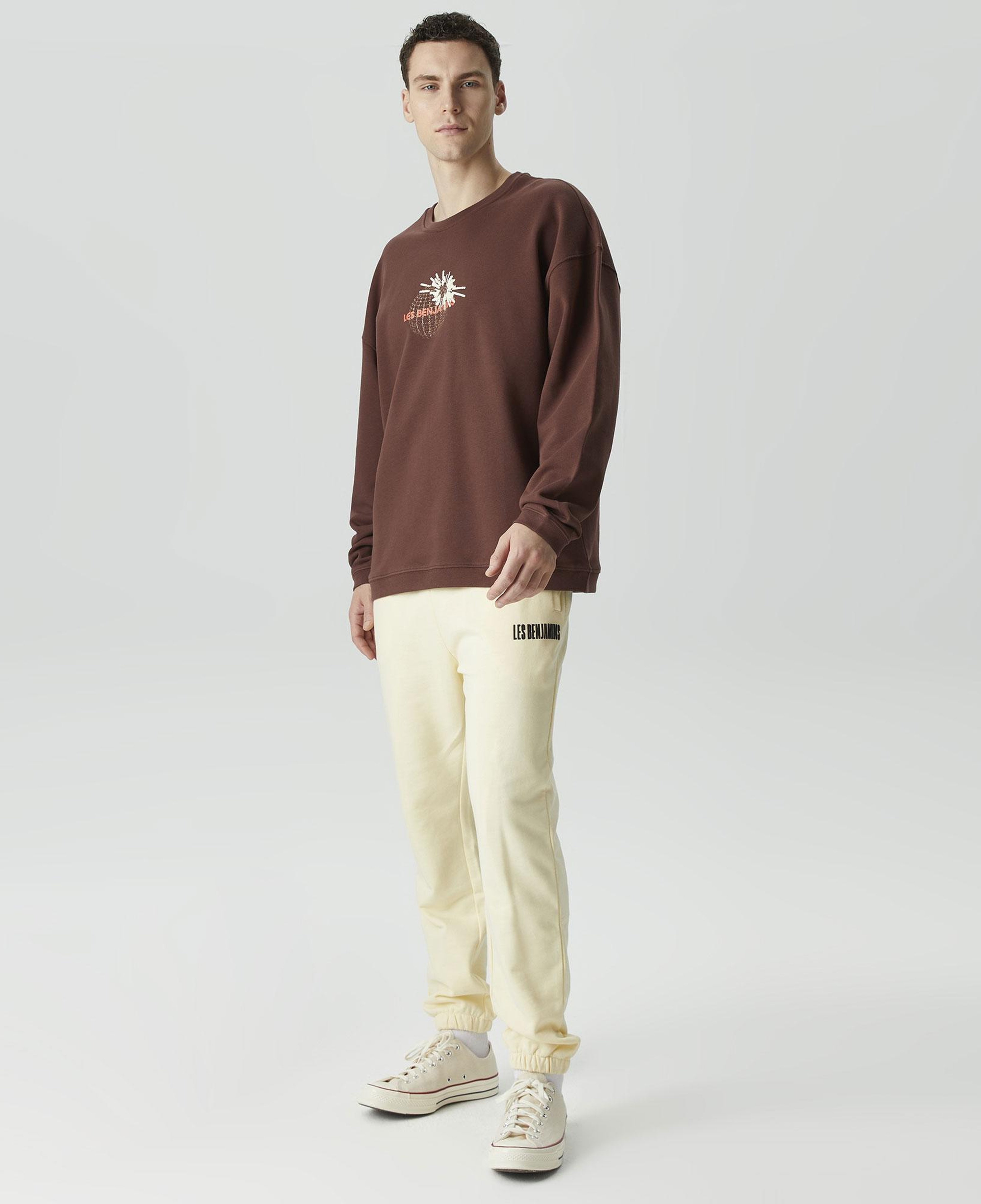 Les Benjamins First Wave Erkek Bordo Sweatshirt
