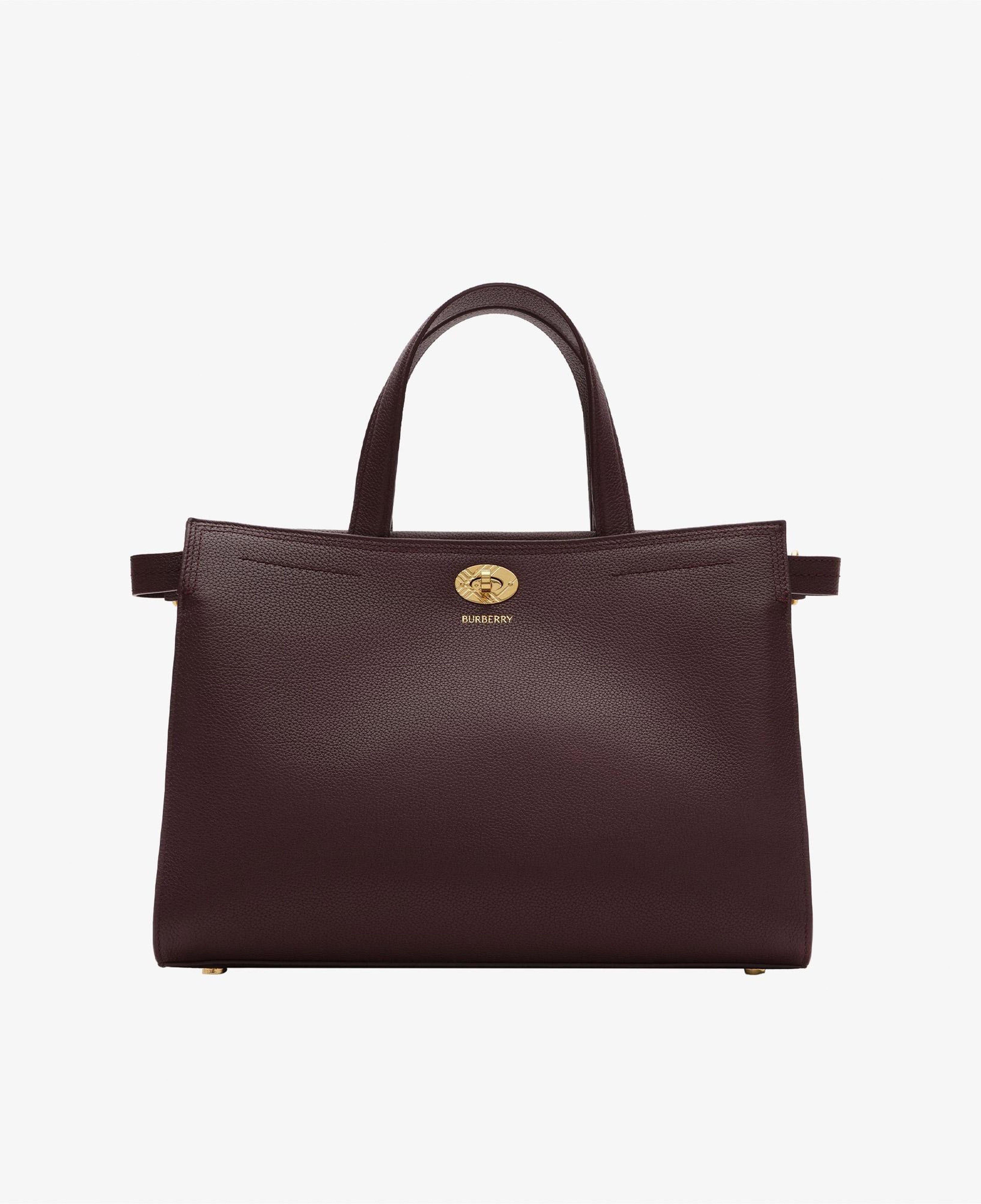 Burberry Cotswolds Check Kadın Bordo Omuz Çantası