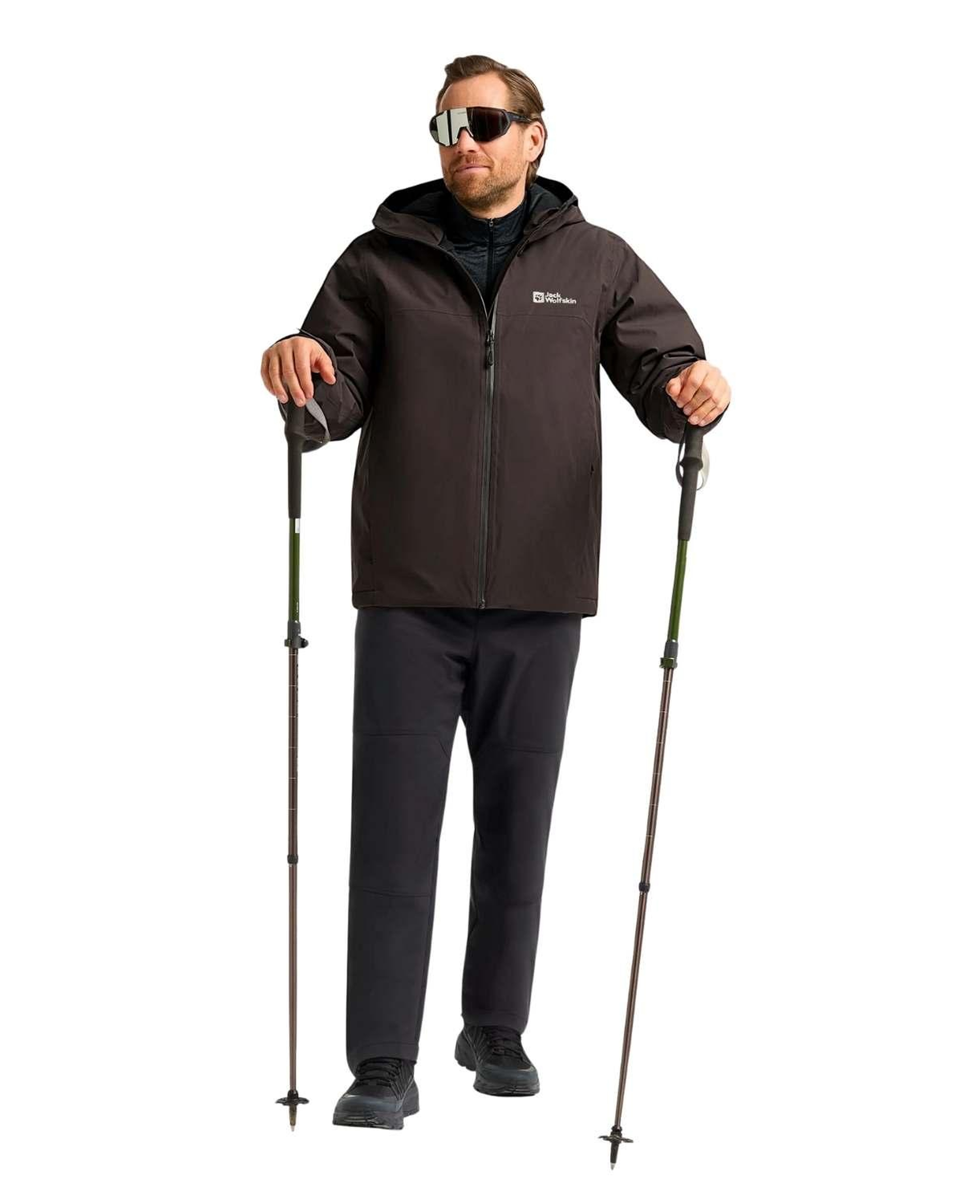 Jack Wolfskin Wisper Ins Erkek Kahverengi Outdoor Ceketi