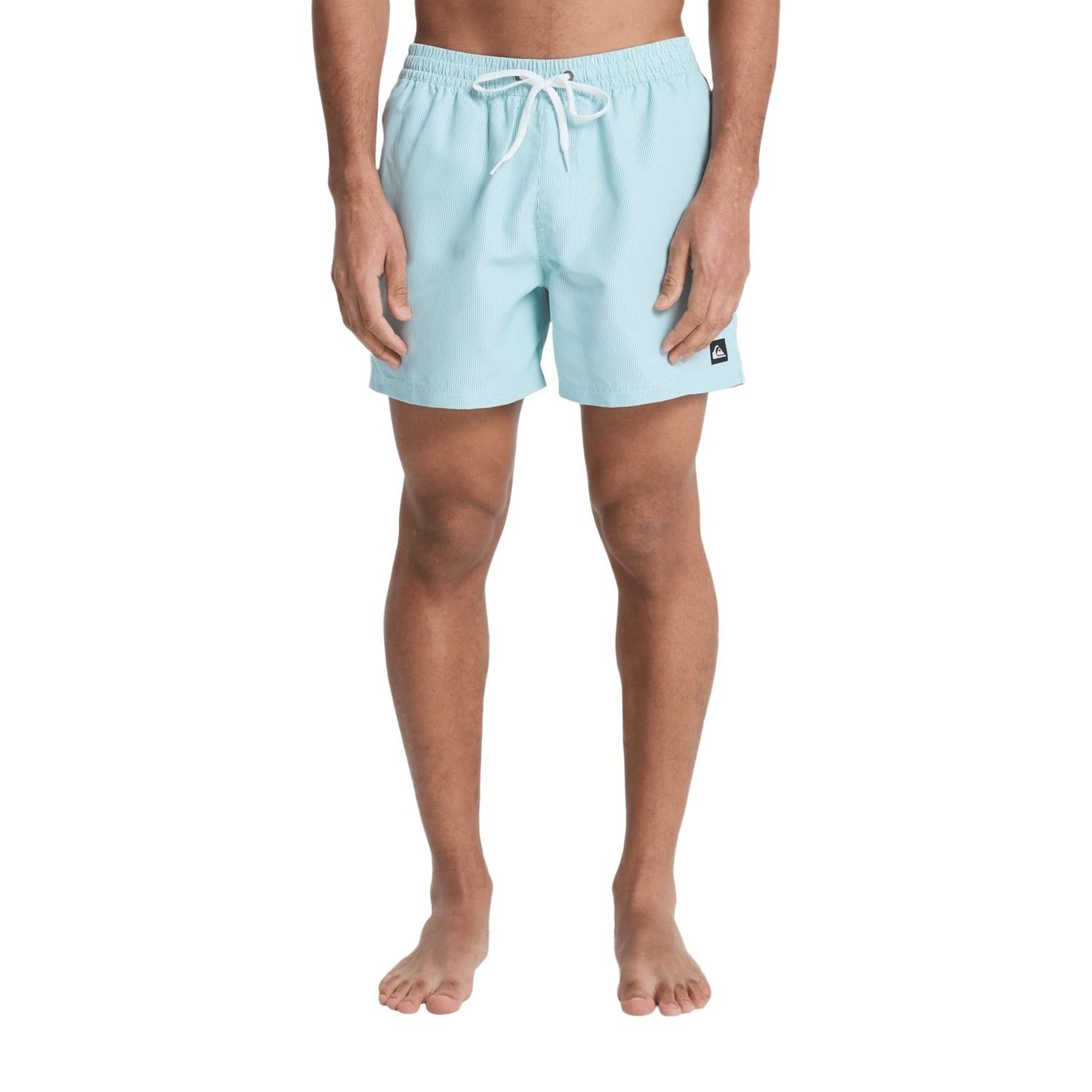 Quiksilver Deluxe 15 Erkek Mavi Volley Short