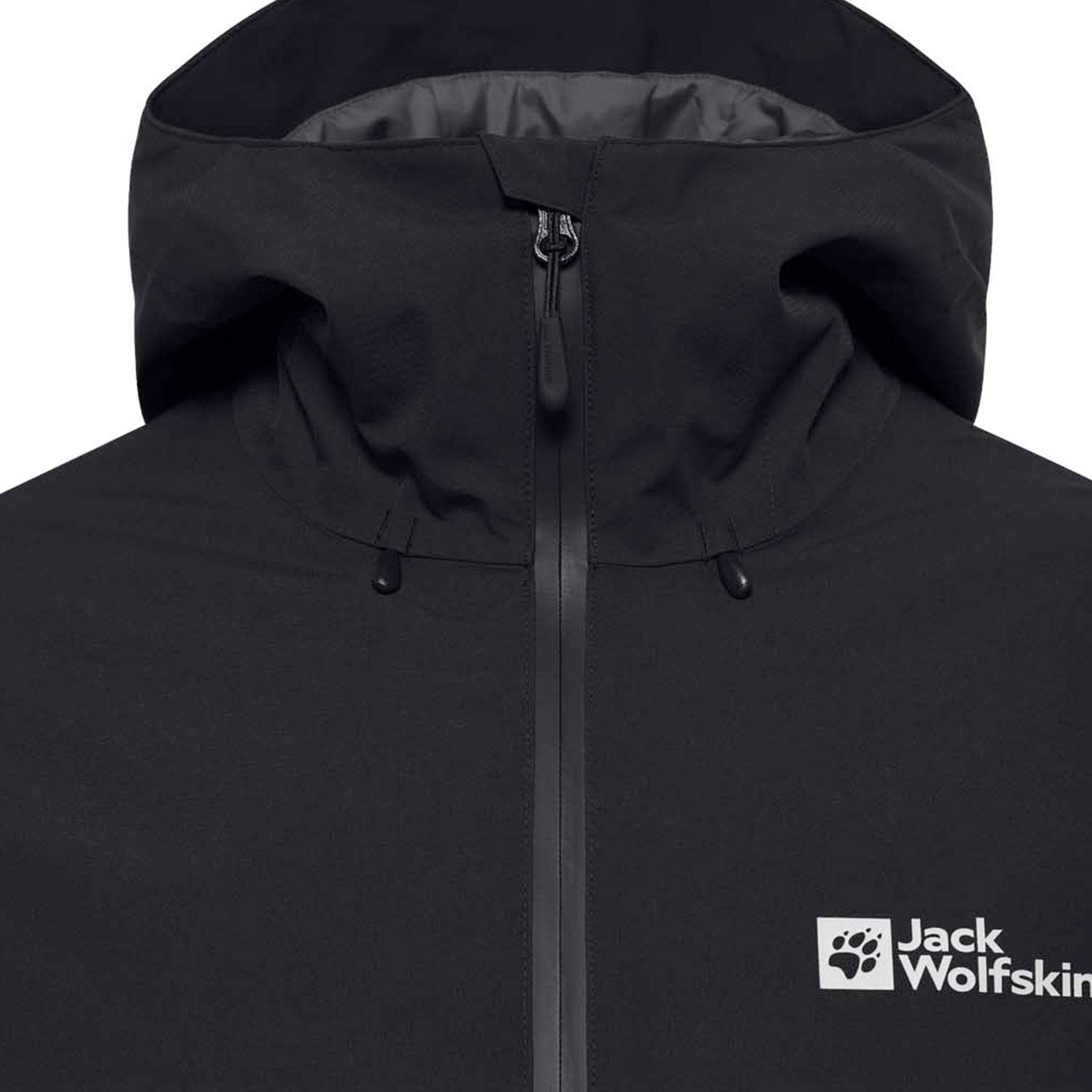 Jack Wolfskin Wisper Ins Erkek Siyah Outdoor Ceketi
